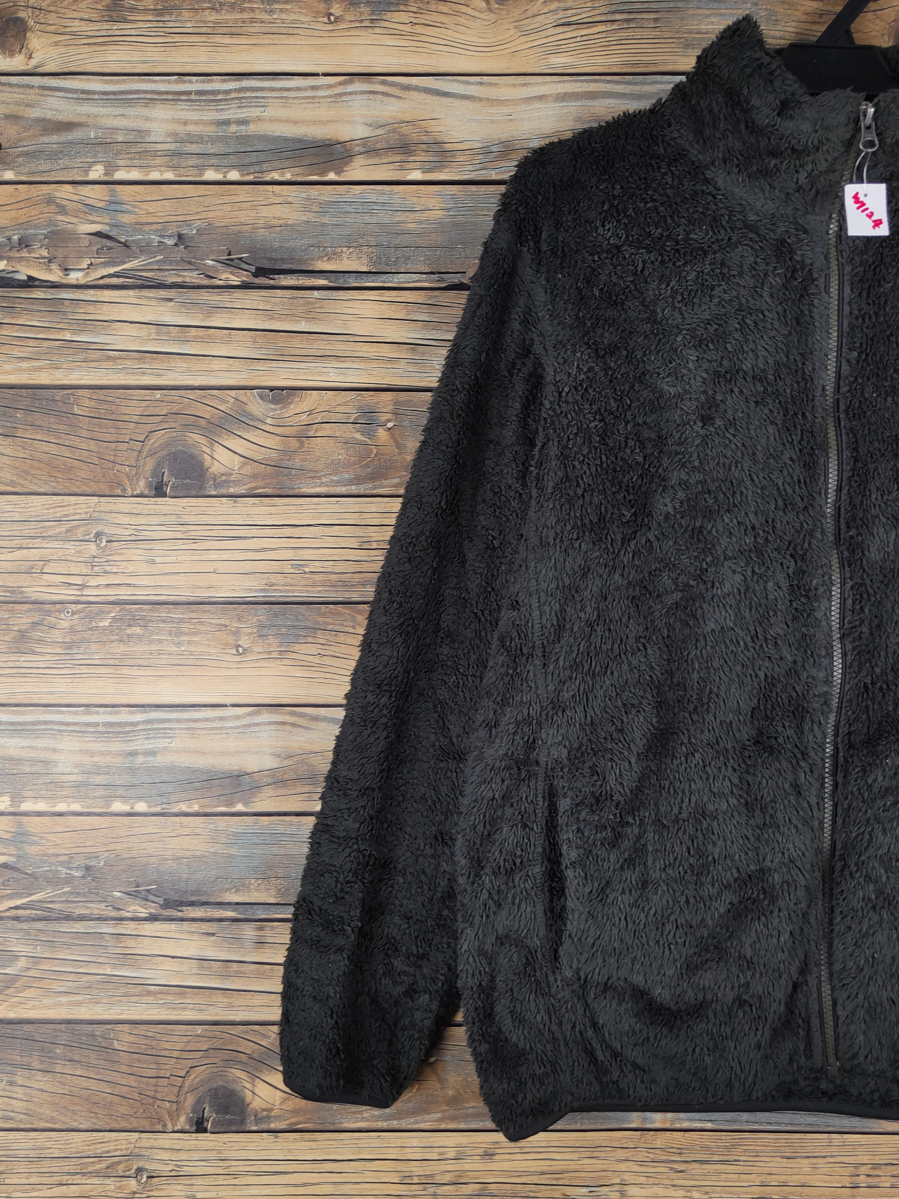 Japanese Brand × Vintage Uniqlo Dark Olive Shag Shaggy Fur Mohair Knitwear #W1124 Size US L / EU 52-54 / 3 - 3 Thumbnail