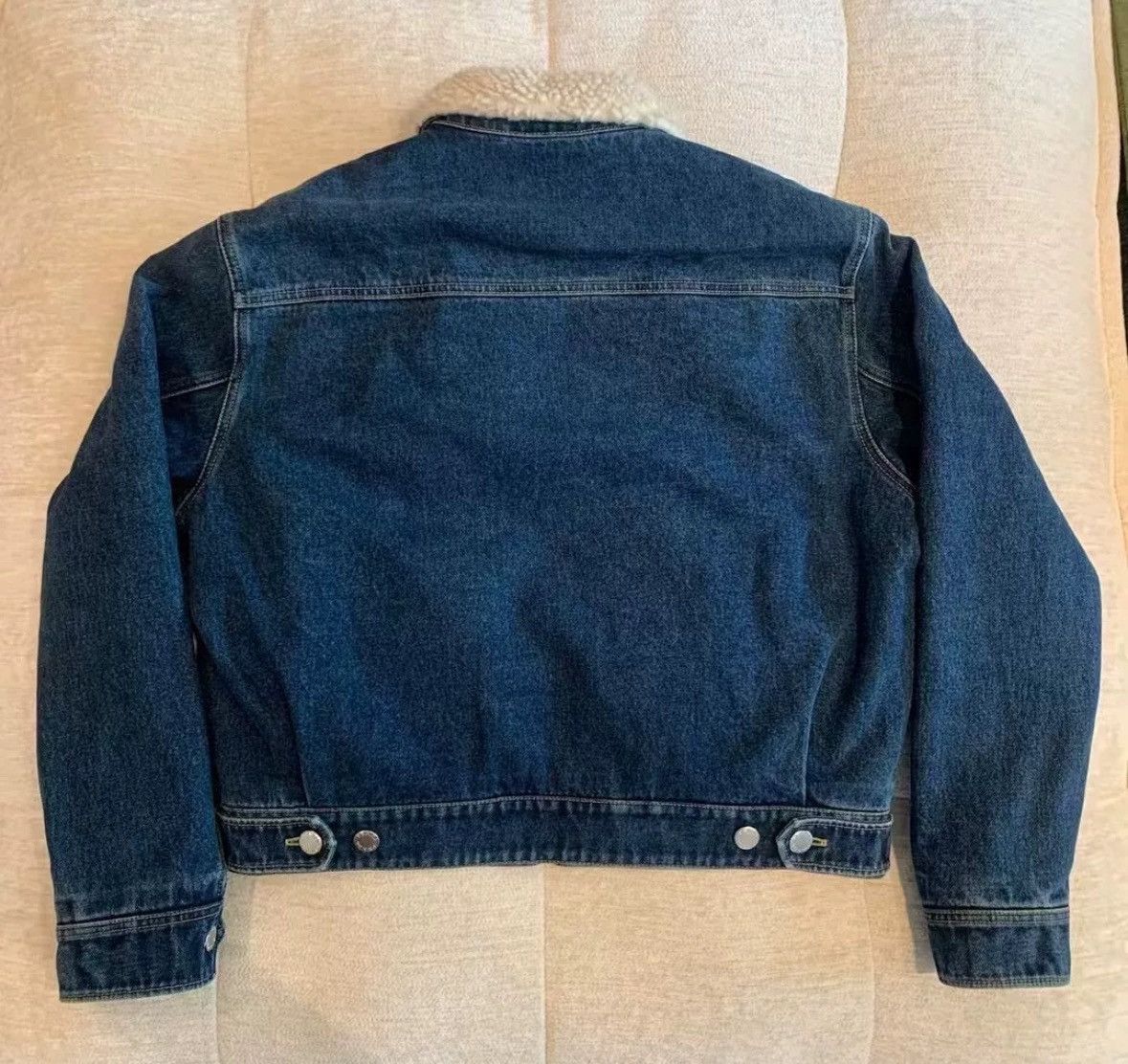 Prada PradaFW22 Logo lapel long-sleeved denim jacket 2503-Nextarr Size US L / EU 52-54 / 3 - 2 Thumbnail