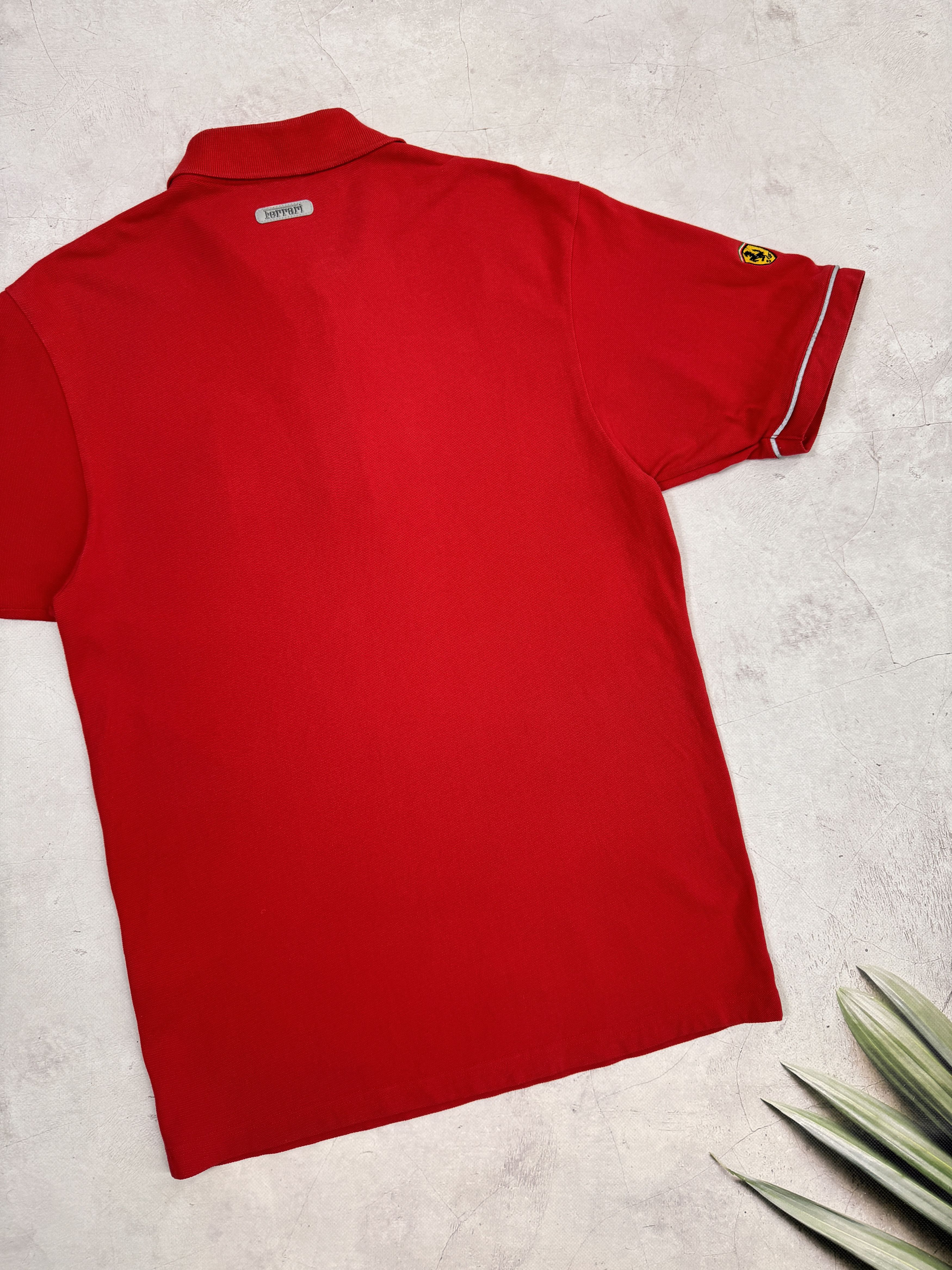 Ferrari × Formula 1 × Vintage 2000 Ferrari & Vodafone Polo T-Shirt Racing Formula1 Team Size US M / EU 48-50 / 2 - 13 Thumbnail
