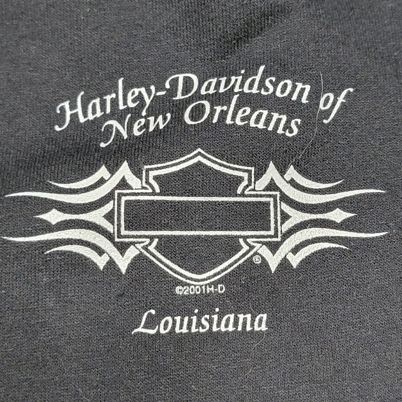 Harley Davidson Harley Davidson Hooded Vest Jacket "HD of NOLA" -Size Medium Size M / US 6-8 / IT 42-44 - 6 Thumbnail