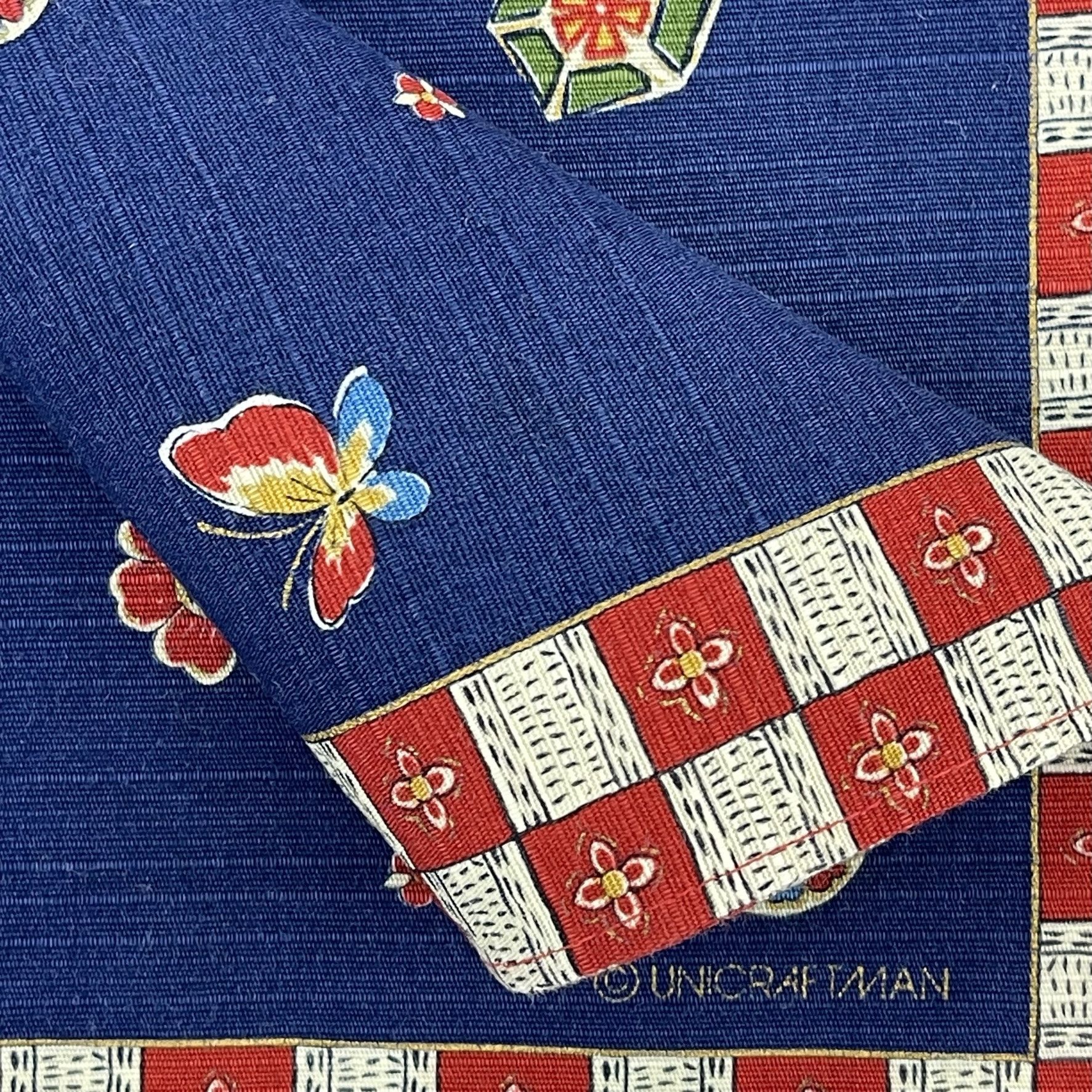 Japanese Brand Japanese Furoshiki Handkerchief Wrap by UNICRAFTMAN-5088 Size ONE SIZE - 6 Thumbnail