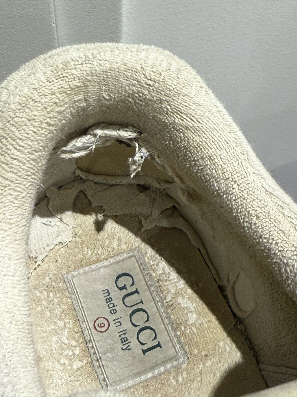 Gucci GUCCI Ultrapace snake-effect leather, suede and mesh Size US 9 / EU 42 - 8 Thumbnail