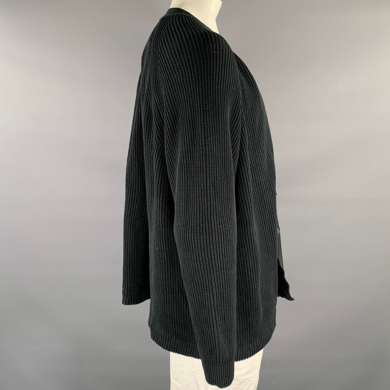 Other JENNI KAYNE Size M Black Knit Cardigan Size US M / EU 48-50 / 2 - 2 Thumbnail