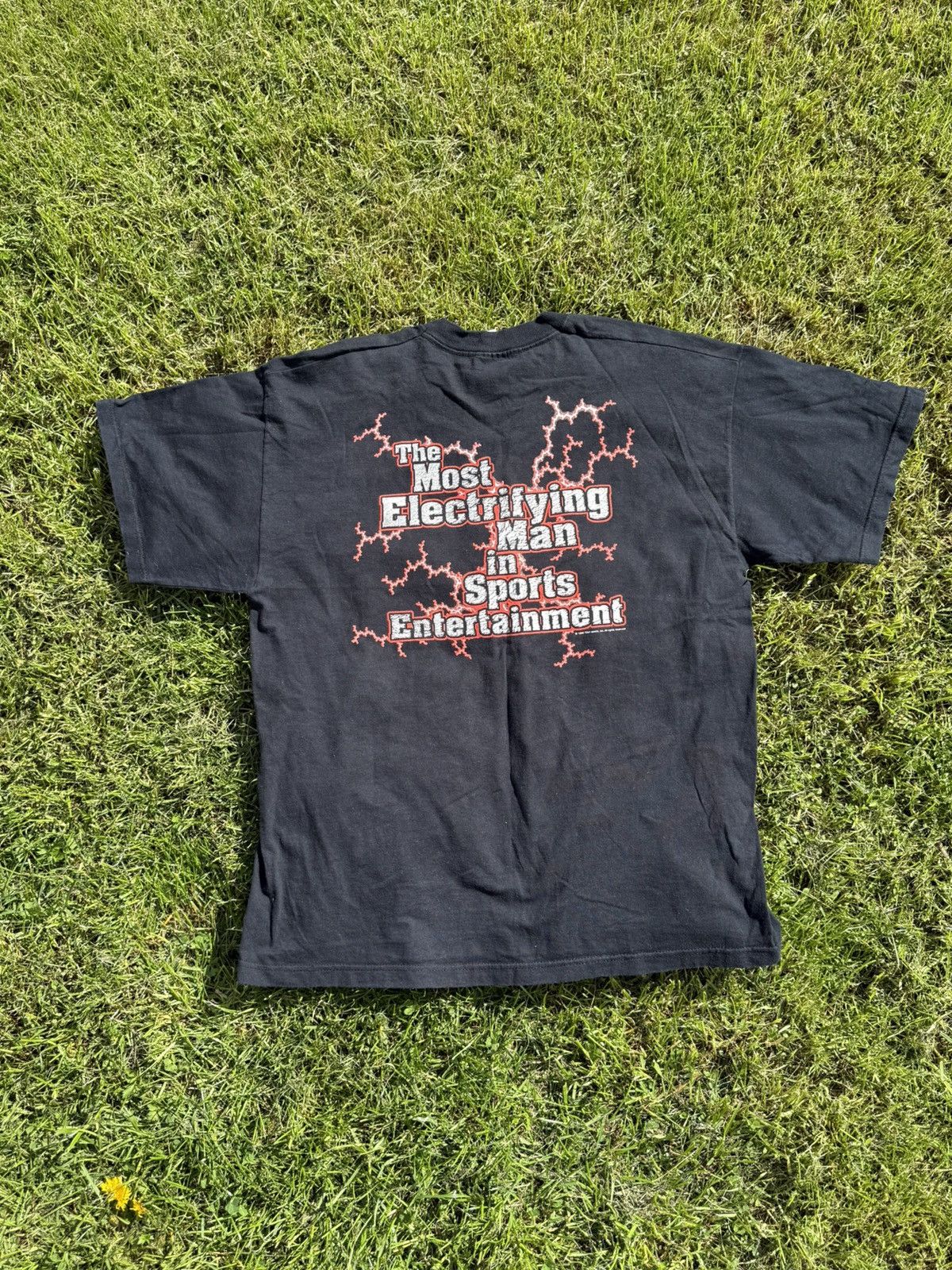 Other Vintage 1999 WWE The Rock Tshirt Size US XL / EU 56 / 4 - 4 Thumbnail