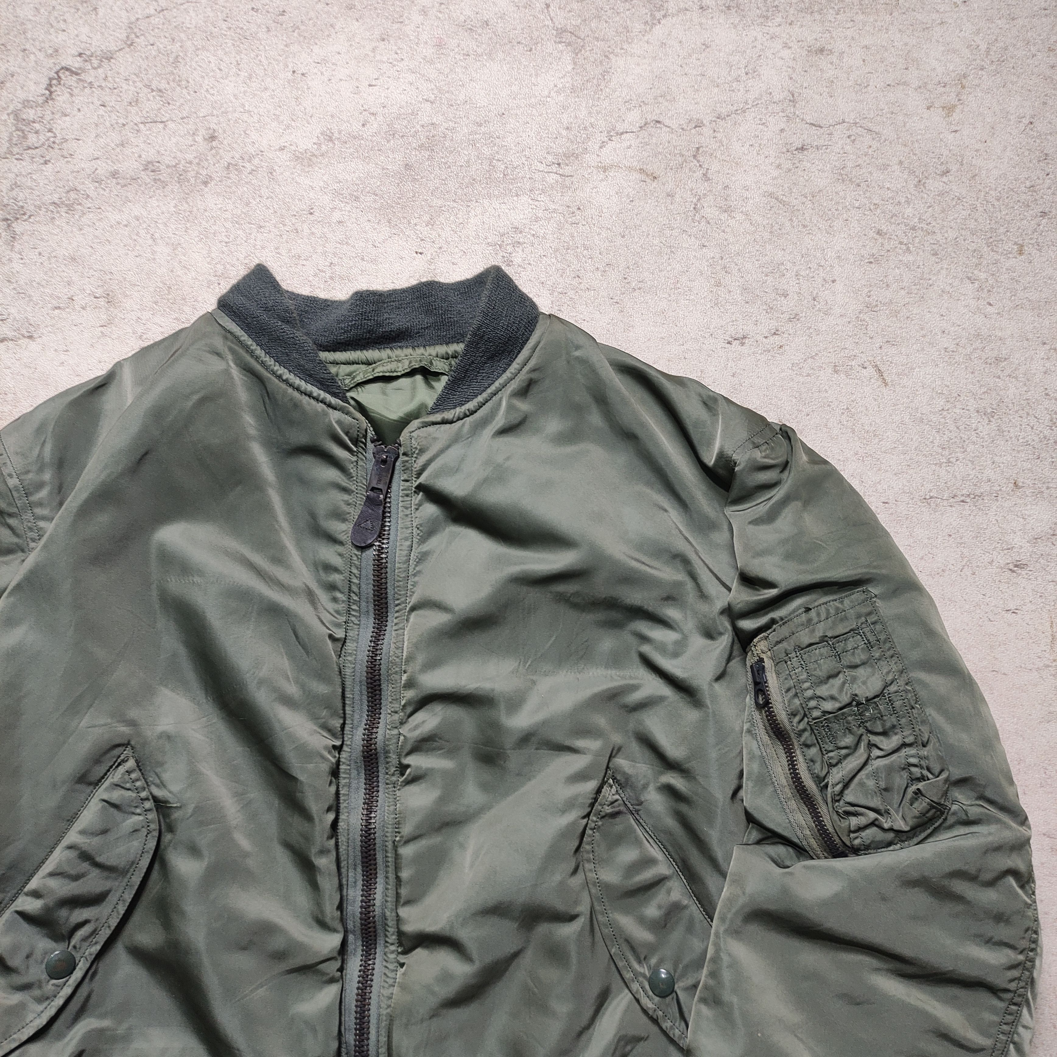Alpha Industries × Vintage Alpha Industries Vintage Jacket 1986 Size US L / EU 52-54 / 3 - 3 Thumbnail