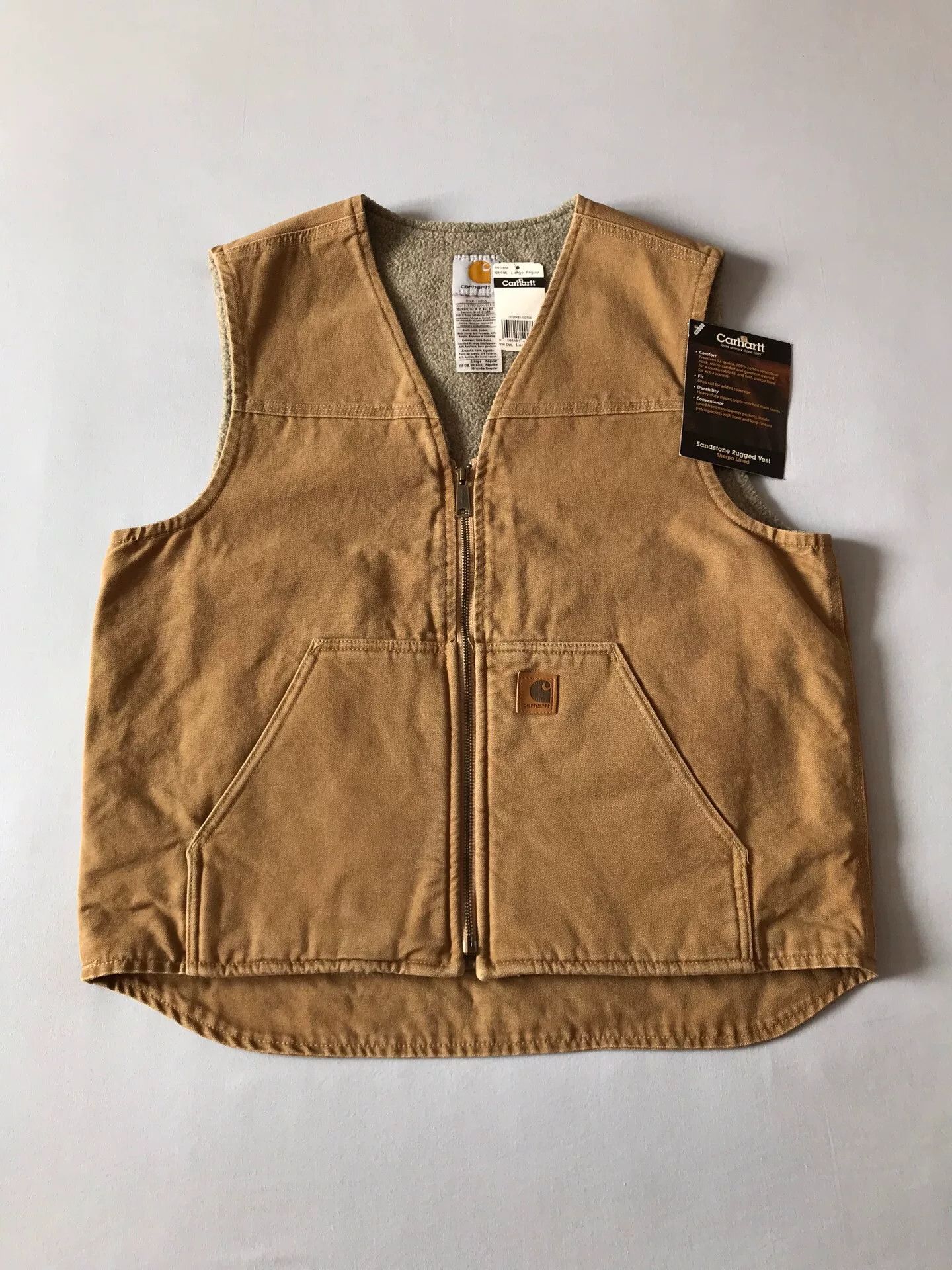 Carhartt Carhartt V26 CML Canvas Work Vest Size US L / EU 52-54 / 3 - 1 Thumbnail