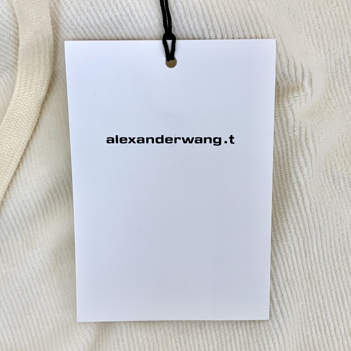 Alexander Wang Alexander Wang Beige Hooded Short Sleeve Sweatshirt K26WX Size US S / EU 44-46 / 1 - 8 Thumbnail