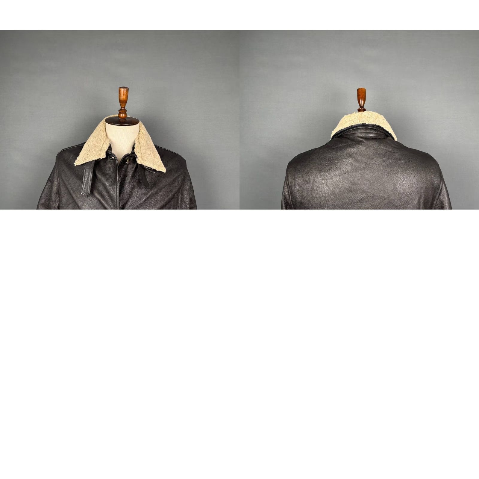 BMW BMW Jacket Mens Leather Black M Acetate Lining Breathable Full Zip Button Up Regular Unisex? Size US M / EU 48-50 / 2 - 9 Thumbnail