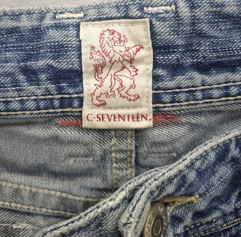 If Six Was Nine × Japanese Brand × Seven 7 💥BEST OFFER💥C SEVENTEEN BOOTCUT DISTRESSED DENIM Size 30" / US 8 / IT 44 - 18 Thumbnail