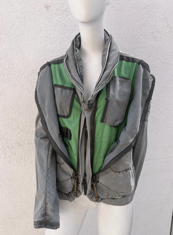 Marithe + Francois Girbaud Marithe Francois Girbaud Jacket Bomber Stealh Coat EX0099 Size M / US 6-8 / IT 42-44 - 1 Thumbnail
