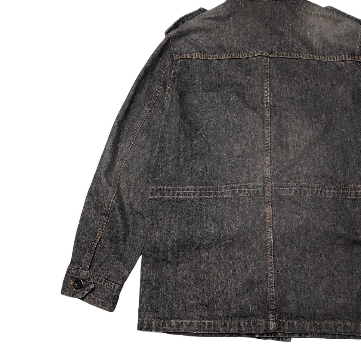 Japanese Brand 2000's Comme Ca Ism Multipocket Denim Jacket Size US M / EU 48-50 / 2 - 14 Thumbnail