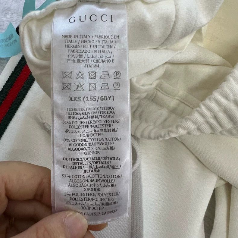 Gucci Gucci Size XXSSide striped cherry logo trousers 2501-Nextar Size US 26 / EU 42 - 5 Thumbnail