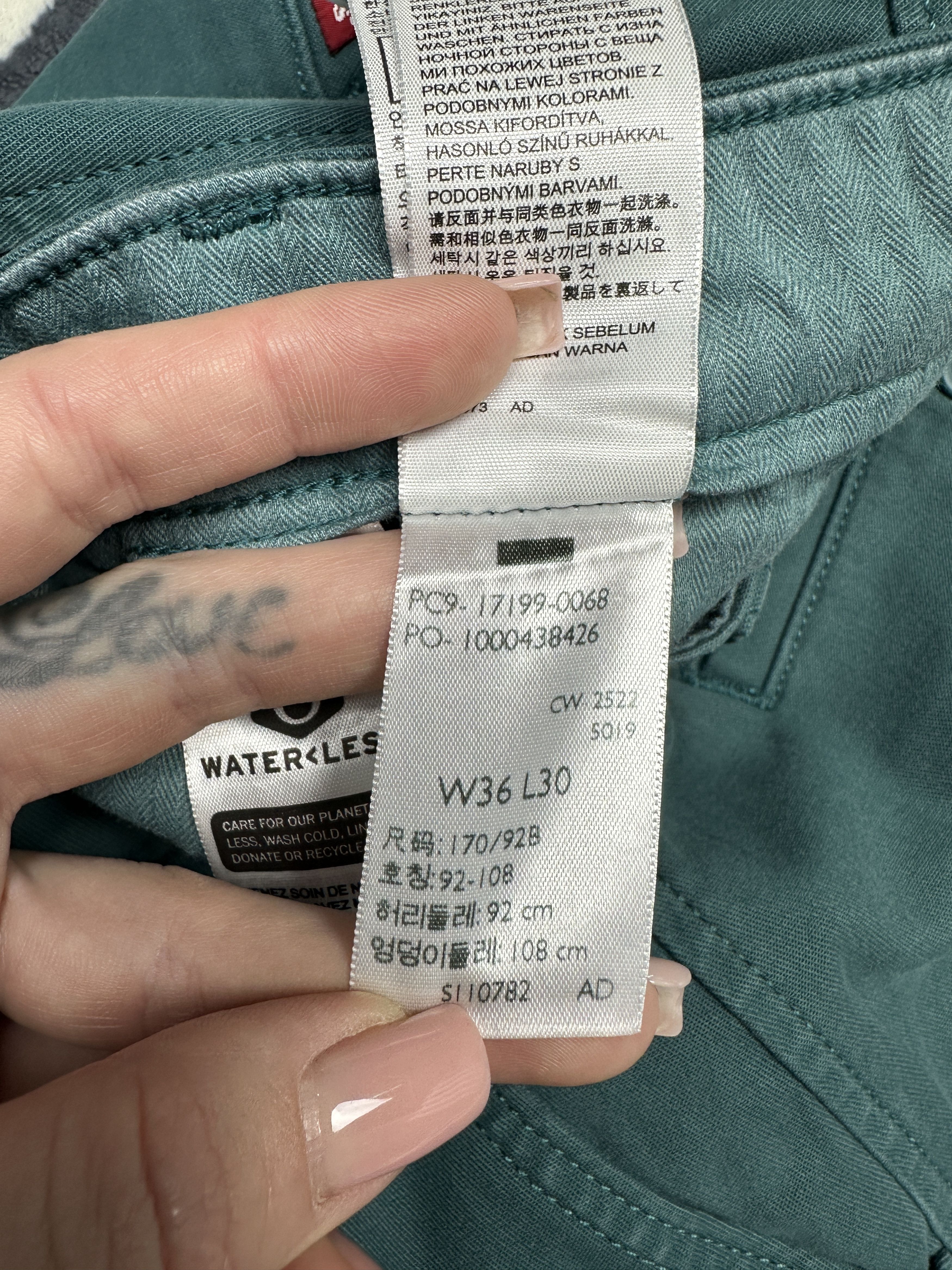 Levi's Levi's Mens Chino Pants Size US 36 / EU 52 - 10 Thumbnail