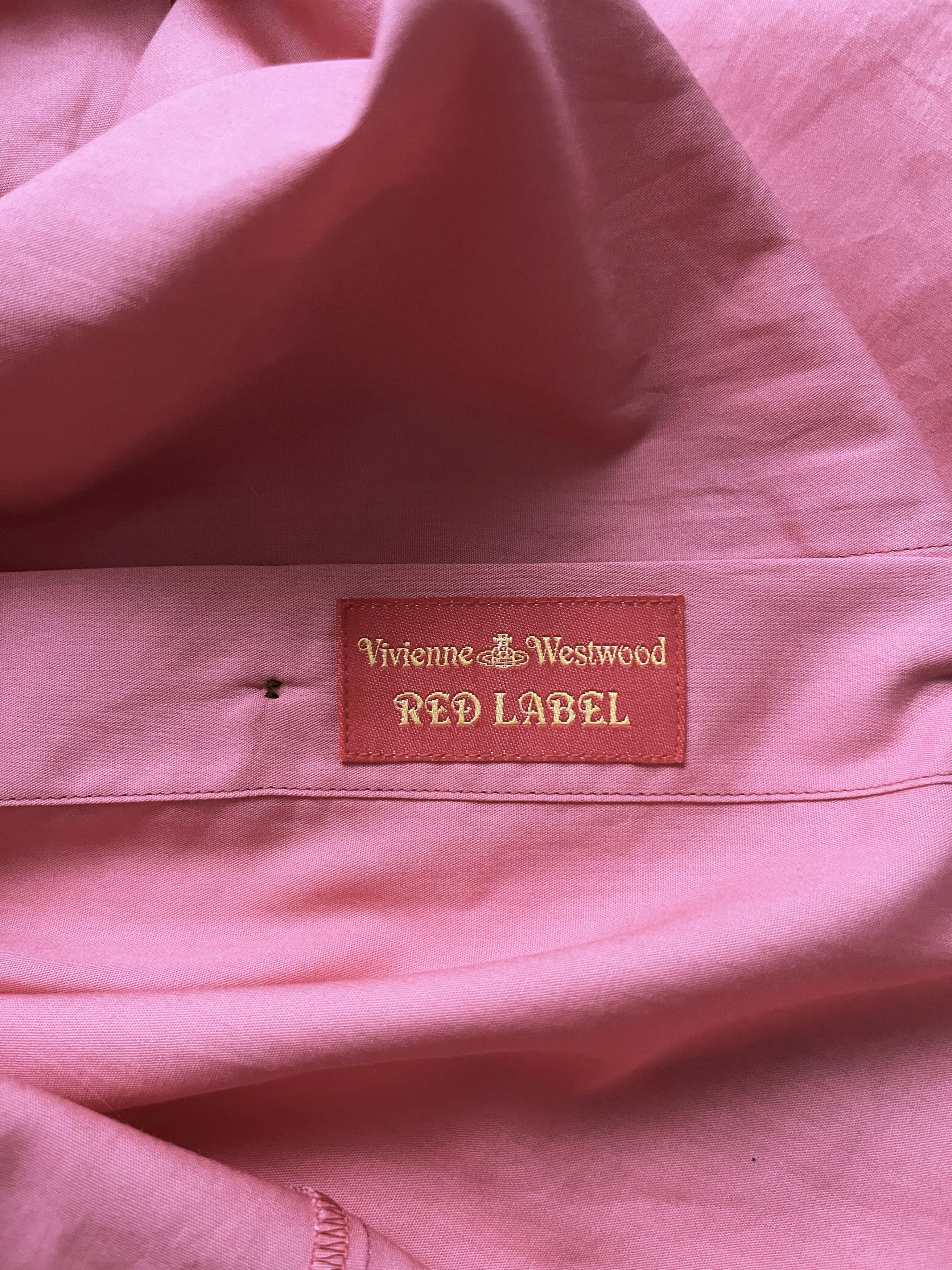 Vivienne Westwood ⚡️QUICK SALE⚡️2001 Vivienne Westwood Red Label Pink Blouse Size M / US 6-8 / IT 42-44 - 5 Thumbnail