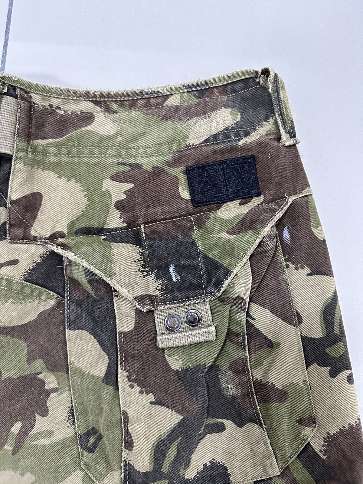 Armani Exchange Armani Exchage Short Pant Camoflage Cargo Pant Size US 31 - 10 Thumbnail