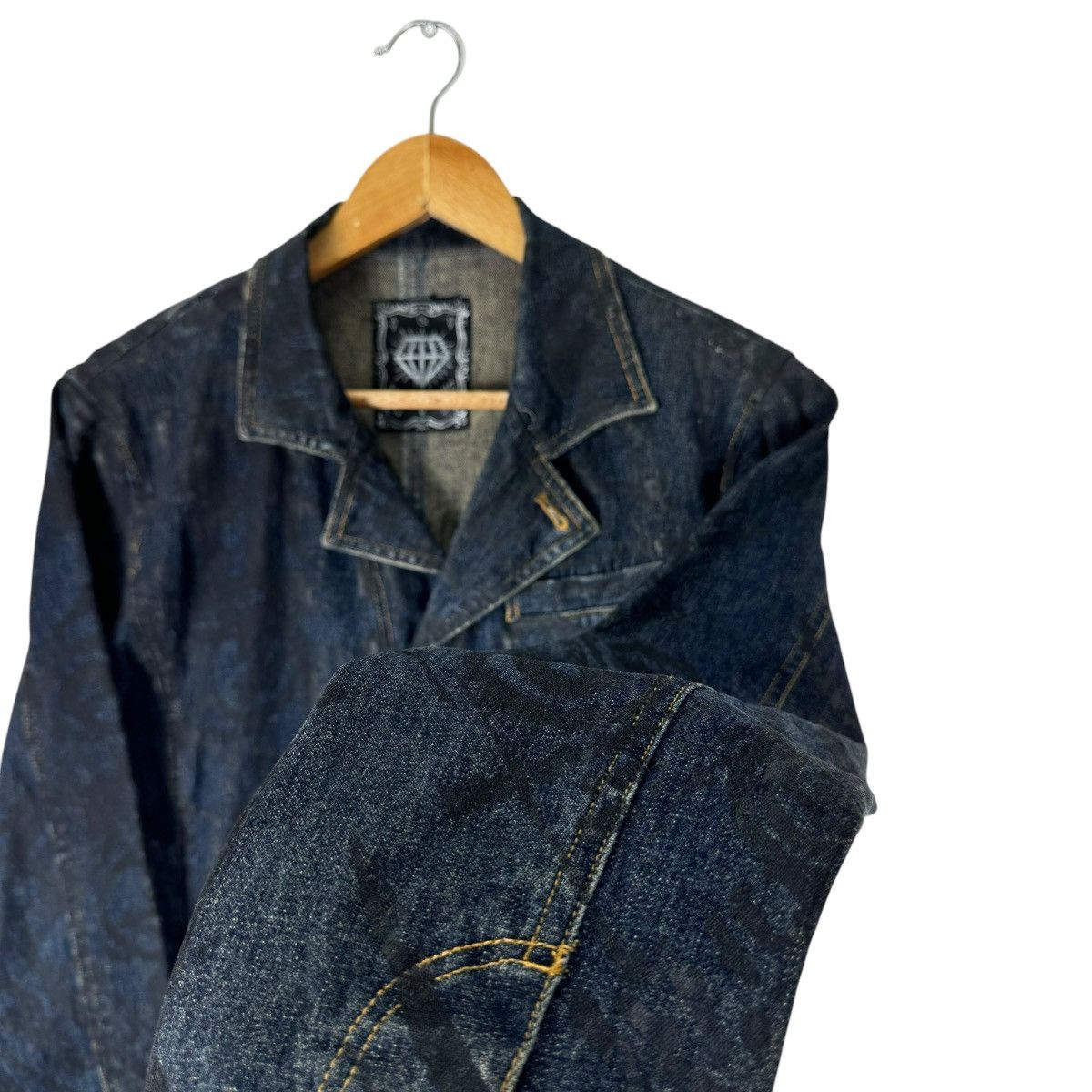 If Six Was Nine × Japanese Brand ☀️ALGONQUINS ART JEANS DEMIM JACKET Size M / US 6-8 / IT 42-44 - 5 Thumbnail