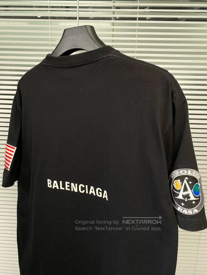 Balenciaga Balenciaga Astronaut Short Sleeve + T-Shirt + Black Size US XS / EU 42 / 0 - 7 Thumbnail