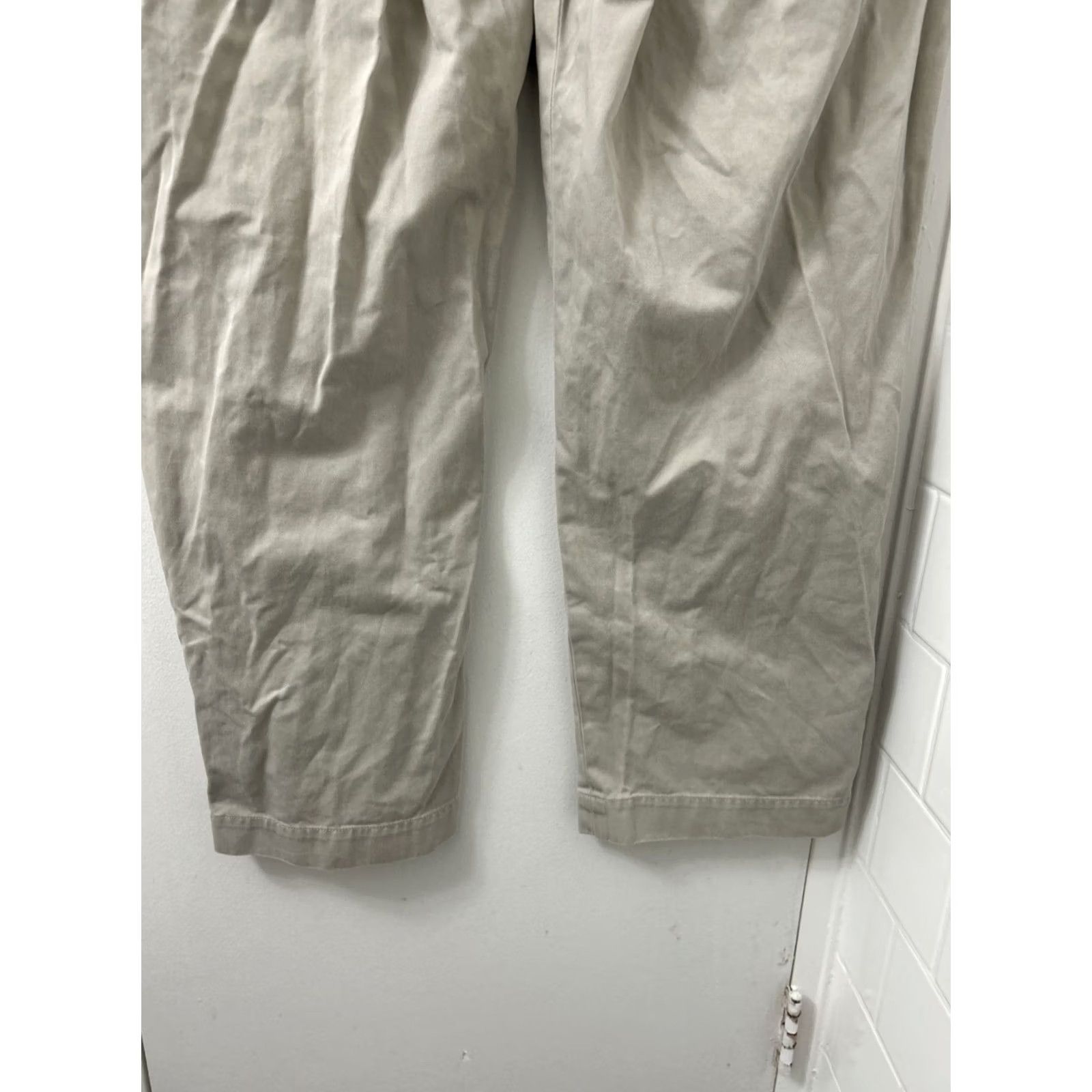 Polo Ralph Lauren VINTAGE Polo Ralph Lauren Andrew Pants Mens 38x30 Beige Khaki Classic Chino YKK Size US M / EU 48-50 / 2 - 6 Thumbnail