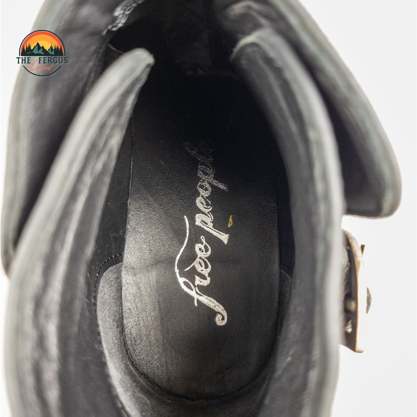 Free People Urban Western Free People 6.5 Black Boots Size US 6.5 / IT 36.5 - 10 Thumbnail