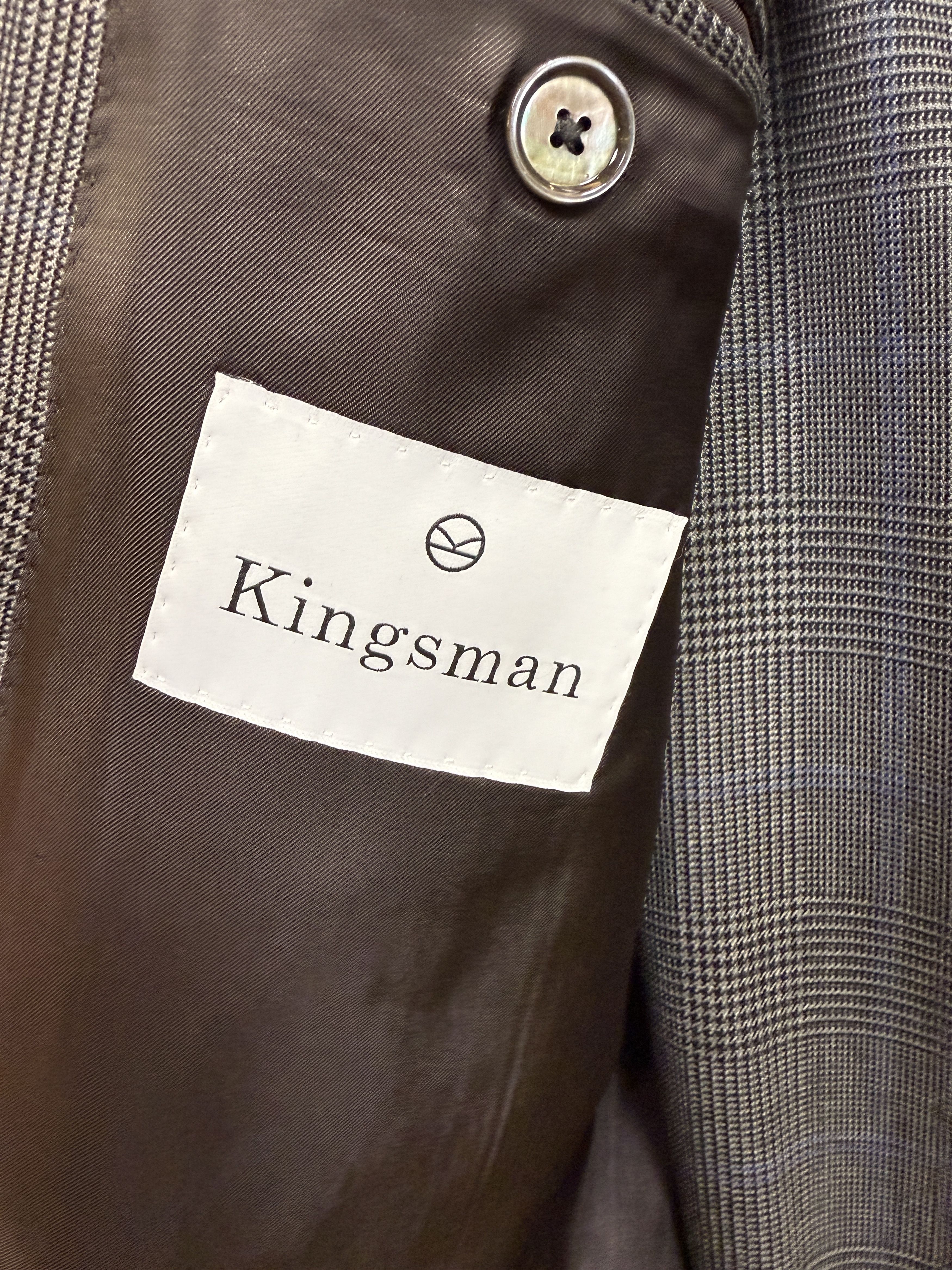Kingsman Kingsman Double Breasted Suit Jacket & Pants Size 50R - 3 Thumbnail