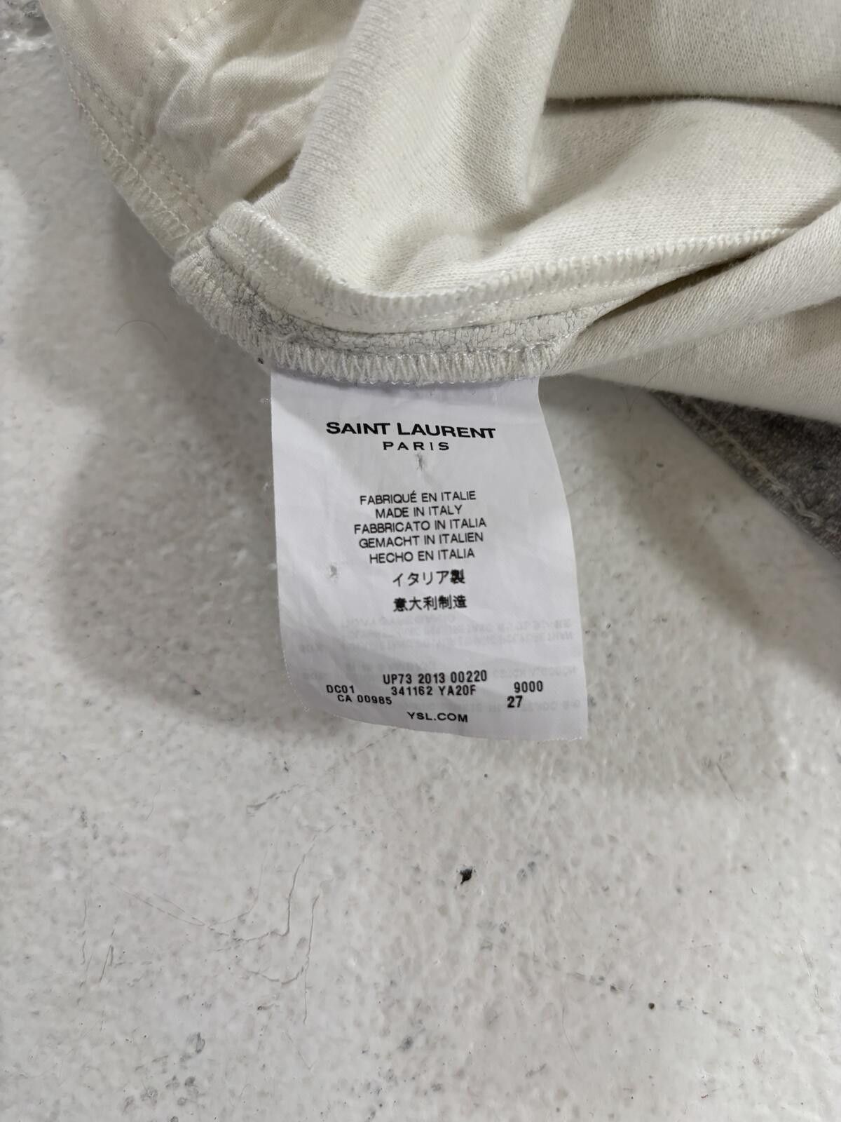 Saint Laurent Paris Saint Laurent 2013 White Ash Pants Size US 30 / EU 46 - 7 Thumbnail