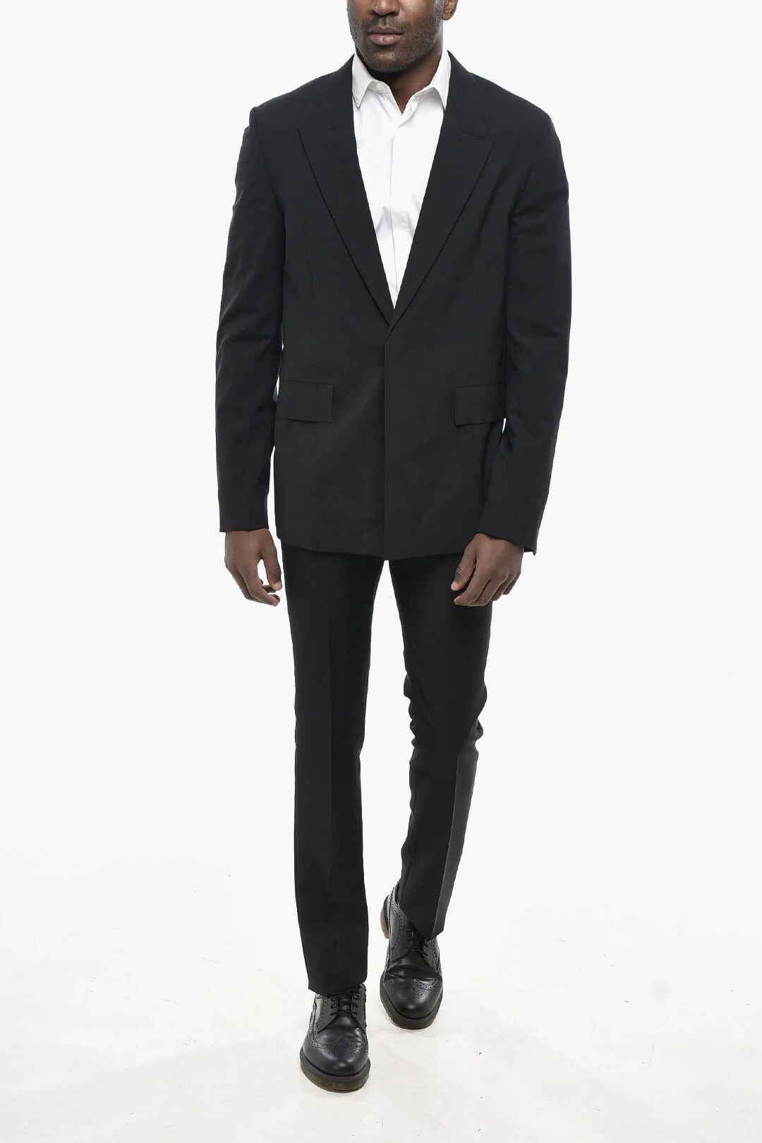 Givenchy og1mm0326 Unlined Stretch Wool Blazer in Black Size US M / EU 48-50 / 2 - 4 Thumbnail