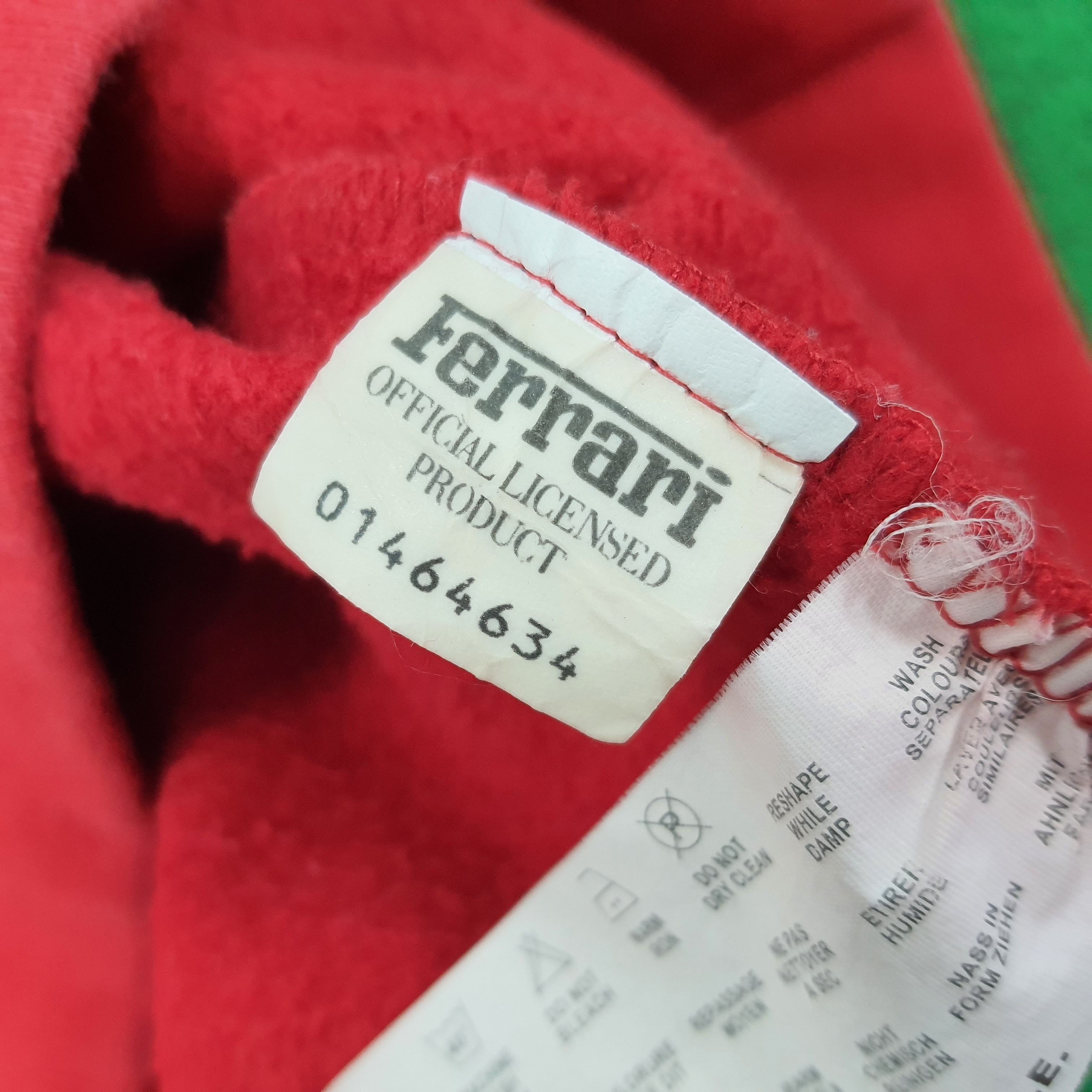 J Ferrar Vintage Ferrari Embroidery Motorsports Sweatshirt C241N23 Size US L / EU 52-54 / 3 - 7 Thumbnail