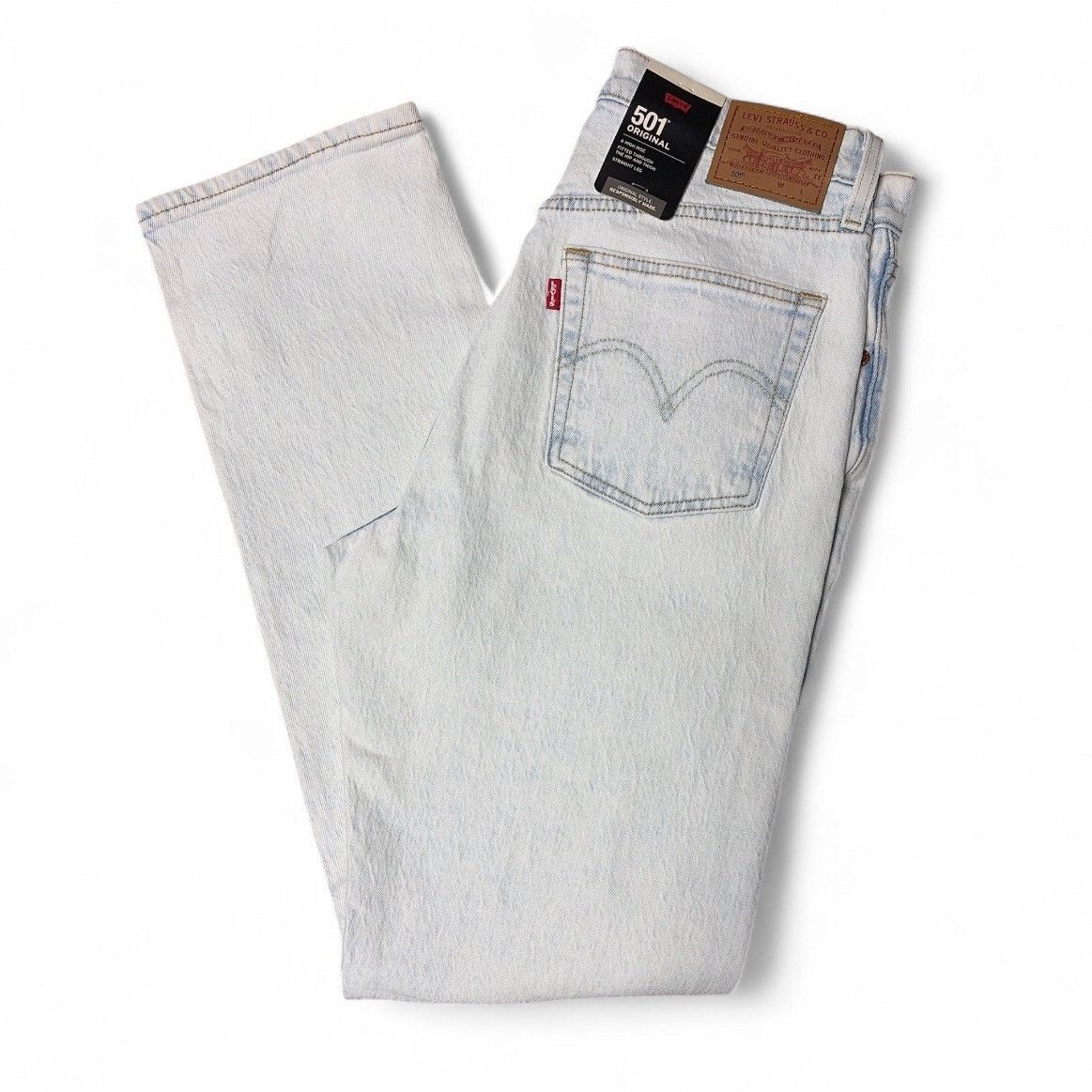 Levi's Levi's Premium 501 Original Retail Jeans Size 29 x 30 NEW Size US 29 - 3 Thumbnail