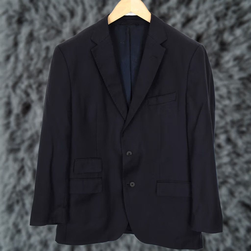 Hugo Boss HUGO BOSS Blazer Travel Jet1 Blue Wool Lined Single Breasted Men US 42R Jet1 Blazer Wool Lined Blue Mens US 42R Blazer Hugo Boss Travel Jet1 Size 42R - 1 Thumbnail