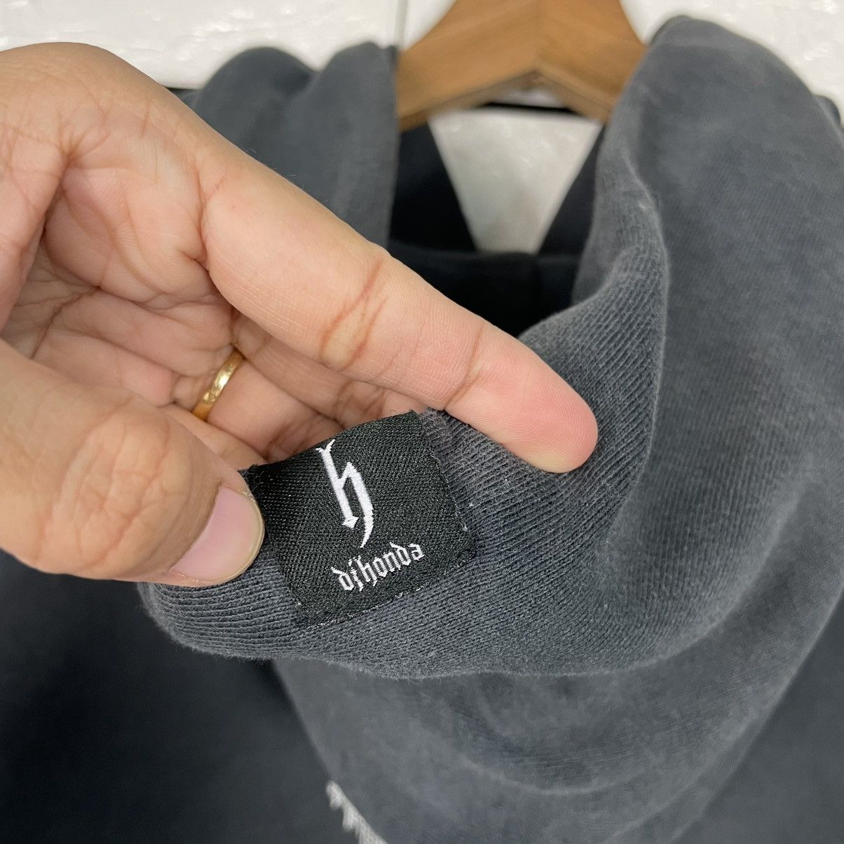 Japanese Brand Dj Honda Big Logo Pullover Hoodie Size US M / EU 48-50 / 2 - 10 Thumbnail