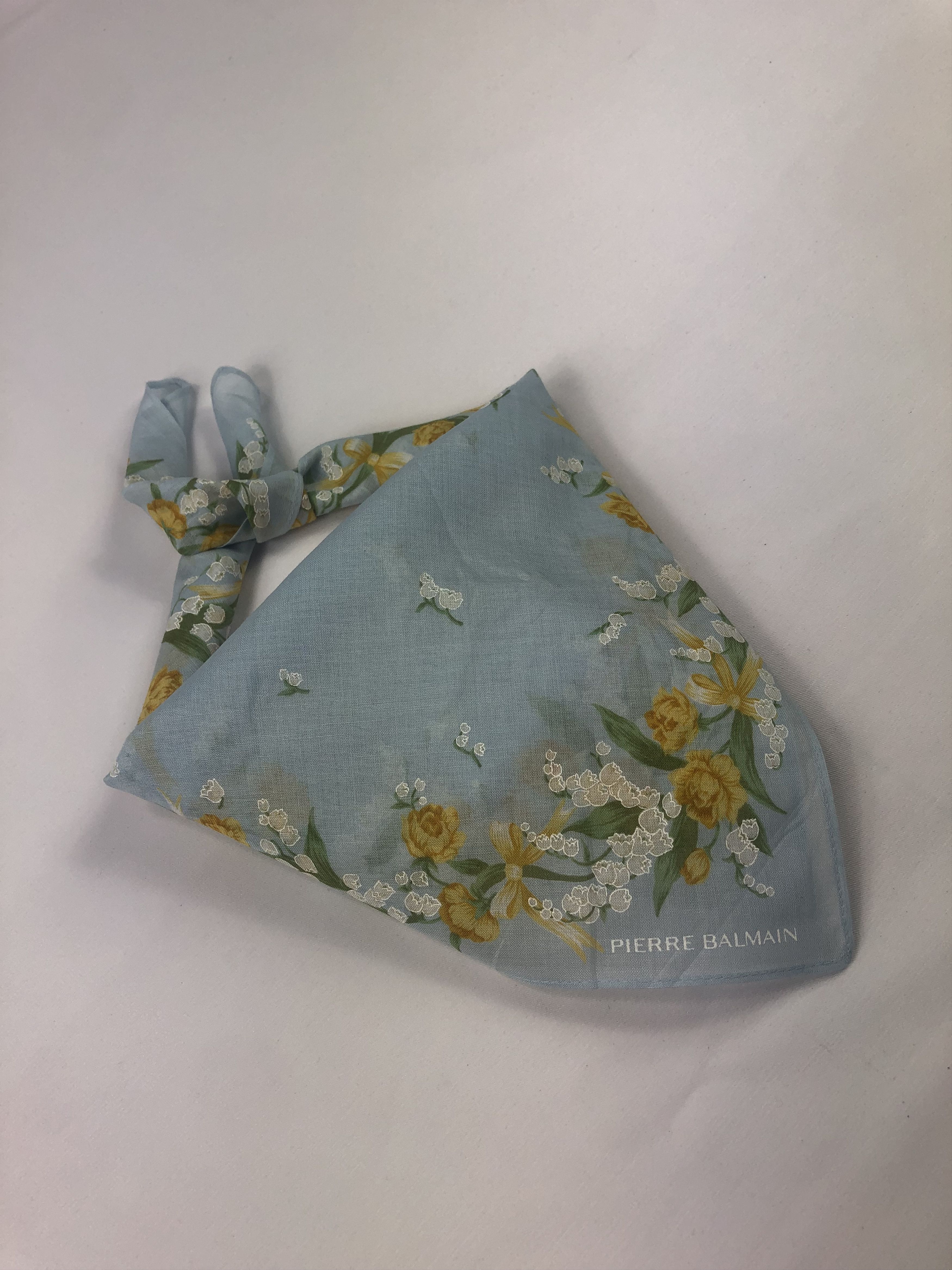 Pierre Balmain × Vintage Pierre Balmain Handkerchief / Bandana / Neckerchief Size ONE SIZE - 2 Thumbnail