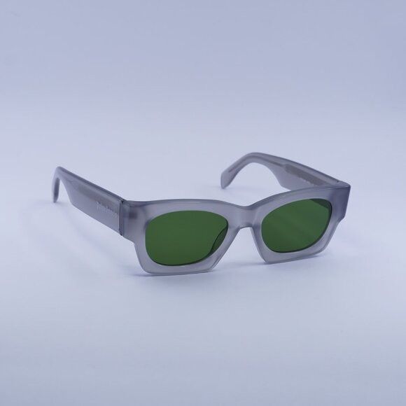 Palm Angels Palm Angels PERI089 BODIE 0955 Sunglasses Grey Square Frame Size ONE SIZE - 4 Thumbnail