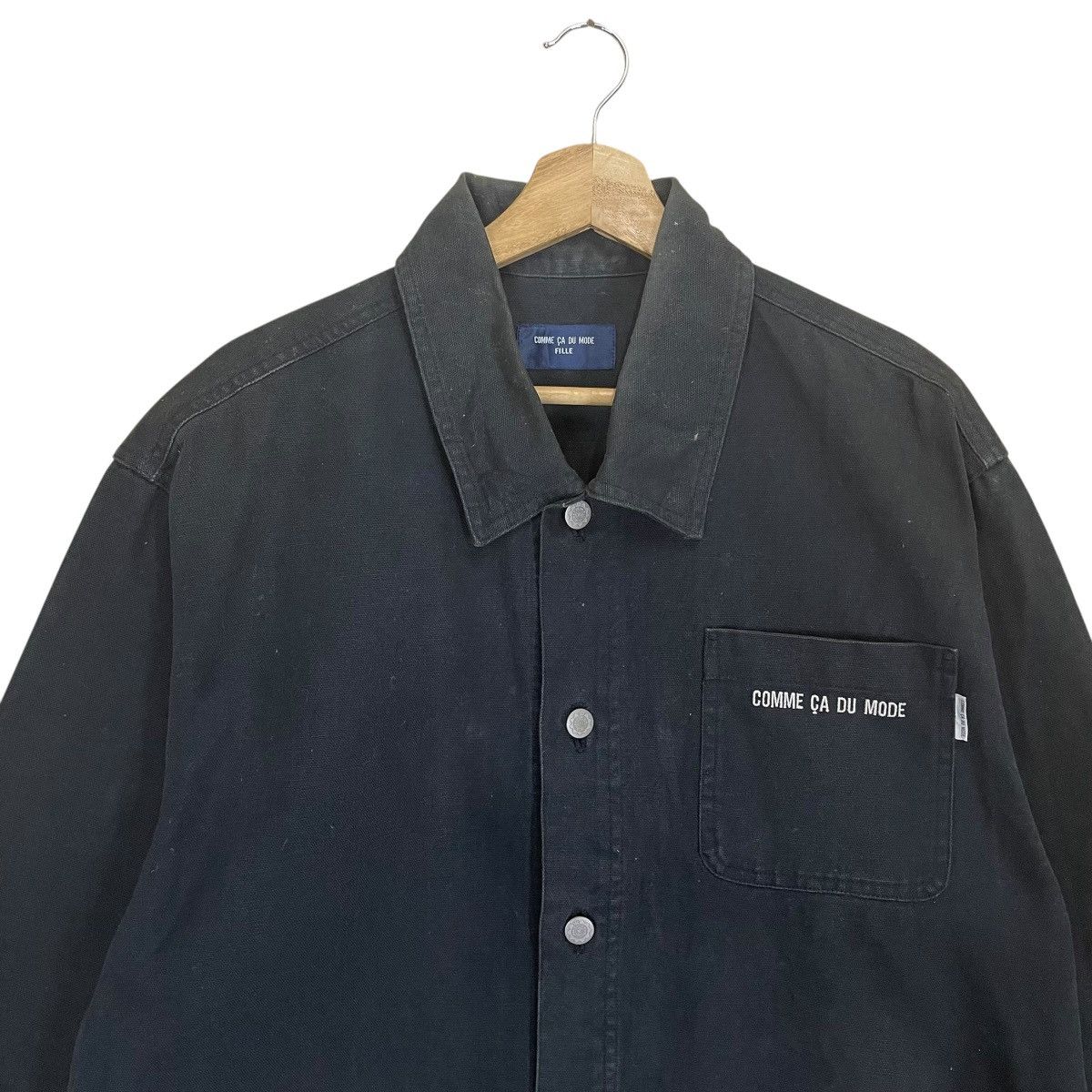Comme Ca Ism Vintage Comme Ca Du Fille Duck Canvas Chore Jacket Size US M / EU 48-50 / 2 - 4 Thumbnail