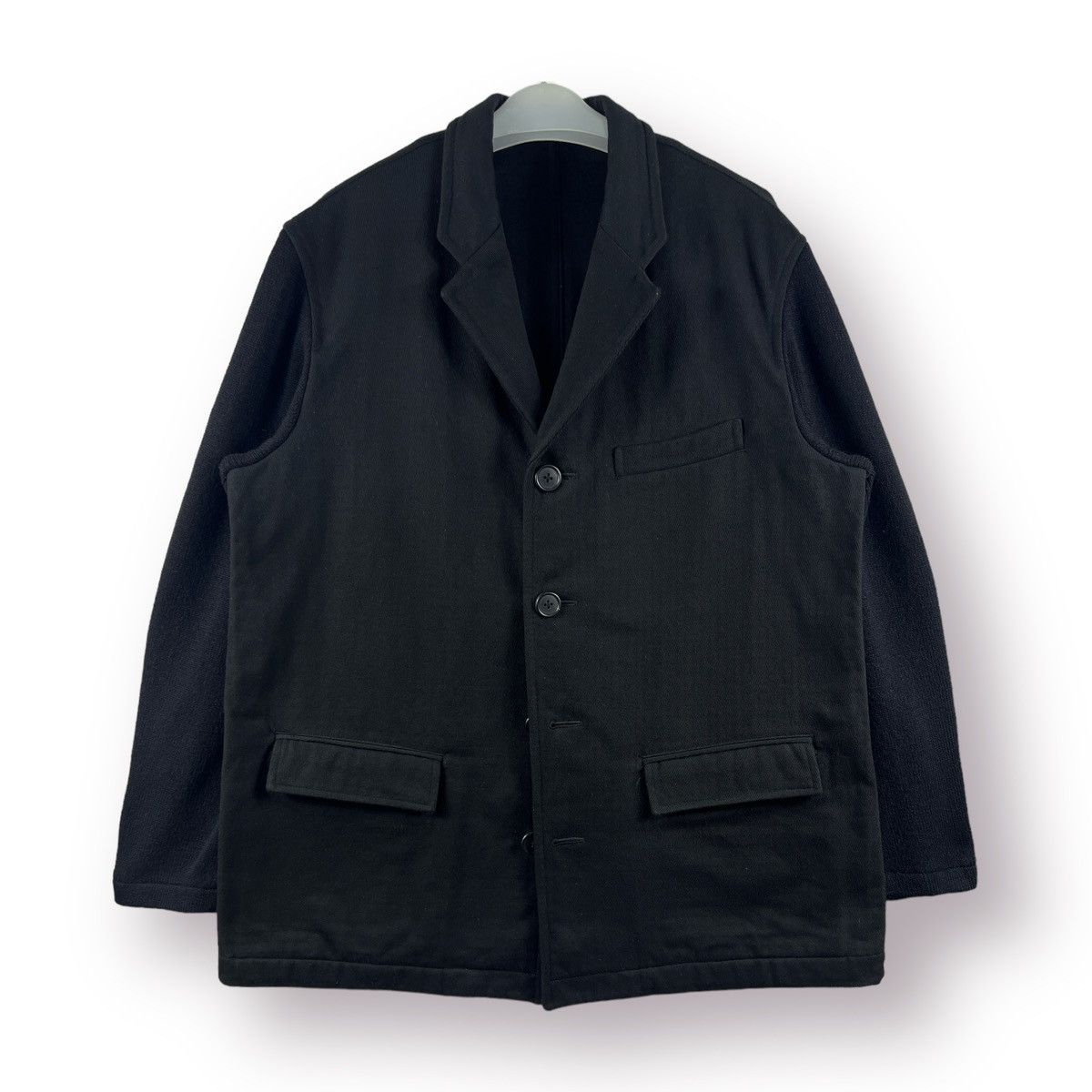 Y's for Men 🔥 KNITED SLEEVES AW1996 Y's For Men VTG HEAVY JACKET - S Size US M / EU 48-50 / 2 - 1 Thumbnail