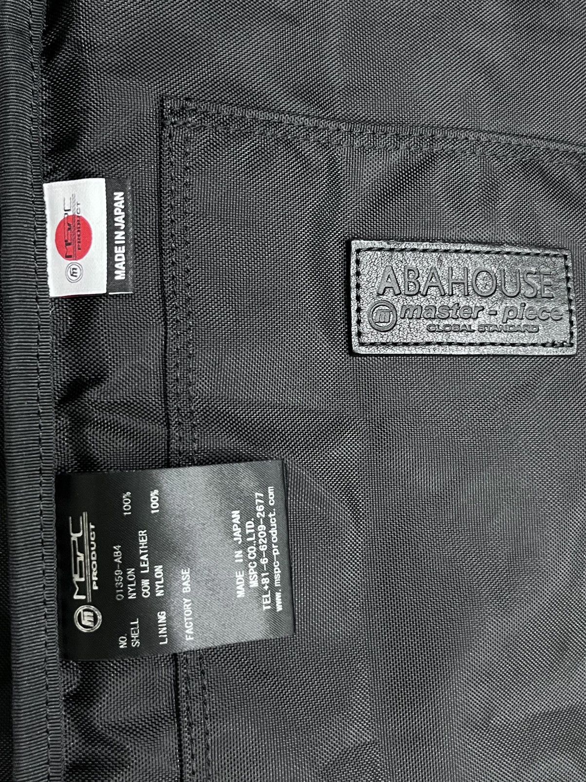 MasterPiece RARE🔥MSPC Master-Piece x ABAHOUSE Japan Backpack Black Size ONE SIZE - 15 Thumbnail