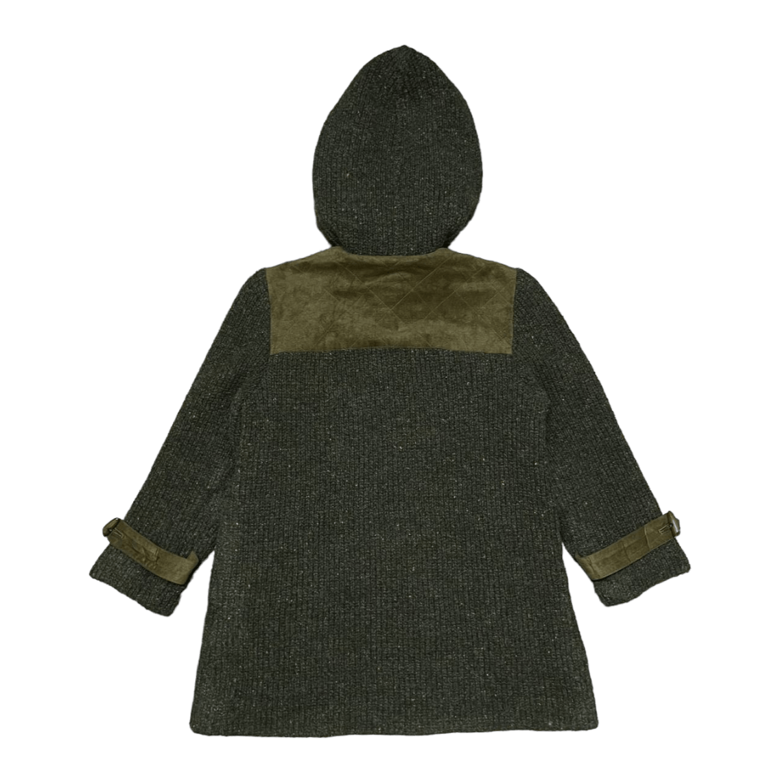 Max Mara Vintage Max Mara Alta Made 1961 Wool Fur Hooded Coat Size M / US 6-8 / IT 42-44 - 11 Thumbnail