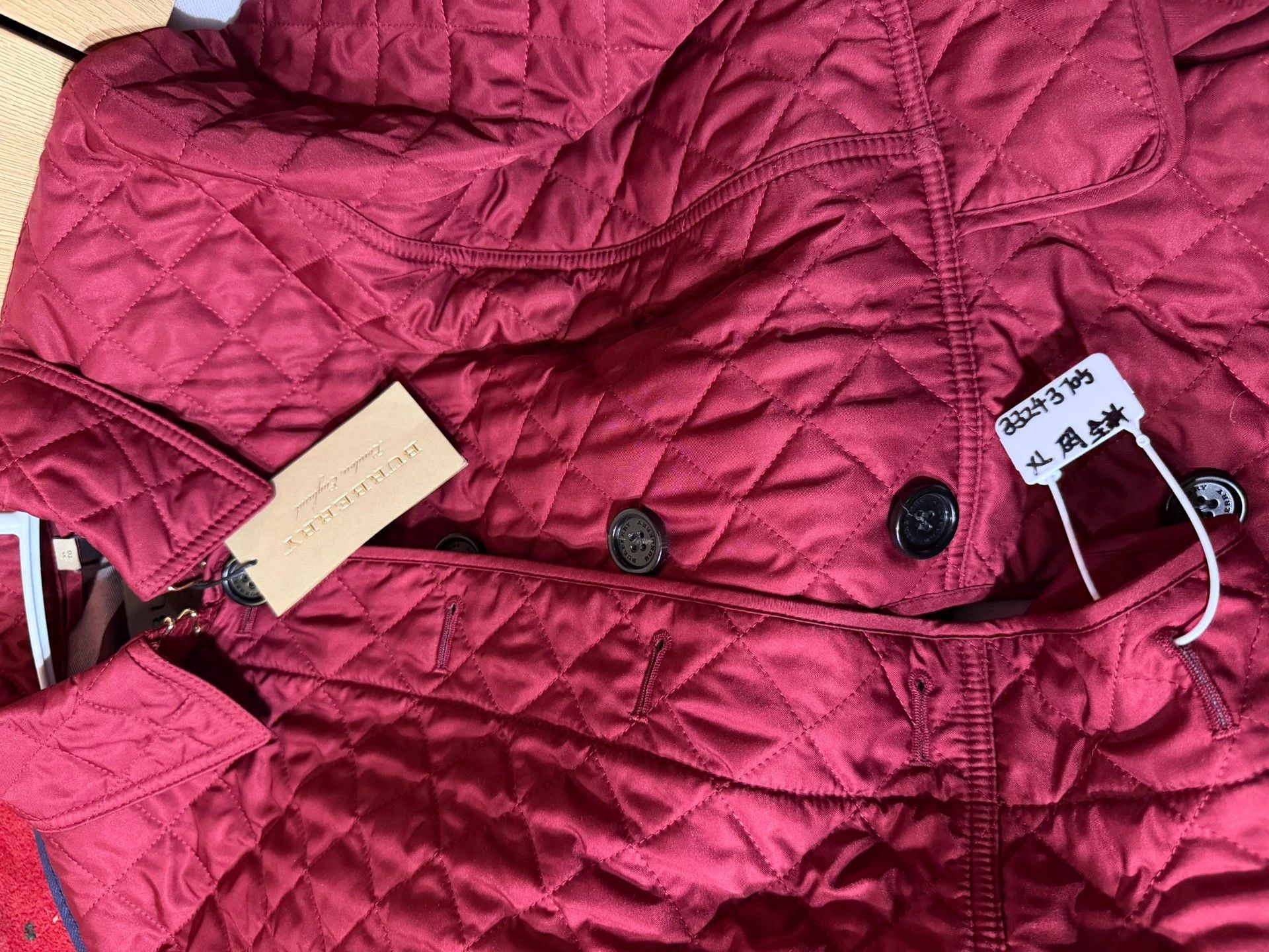 Burberry Burberry London Classic Cotton Puffer Slim XL New With Tags Size XL / US 12-14 / IT 48-50 - 3 Thumbnail