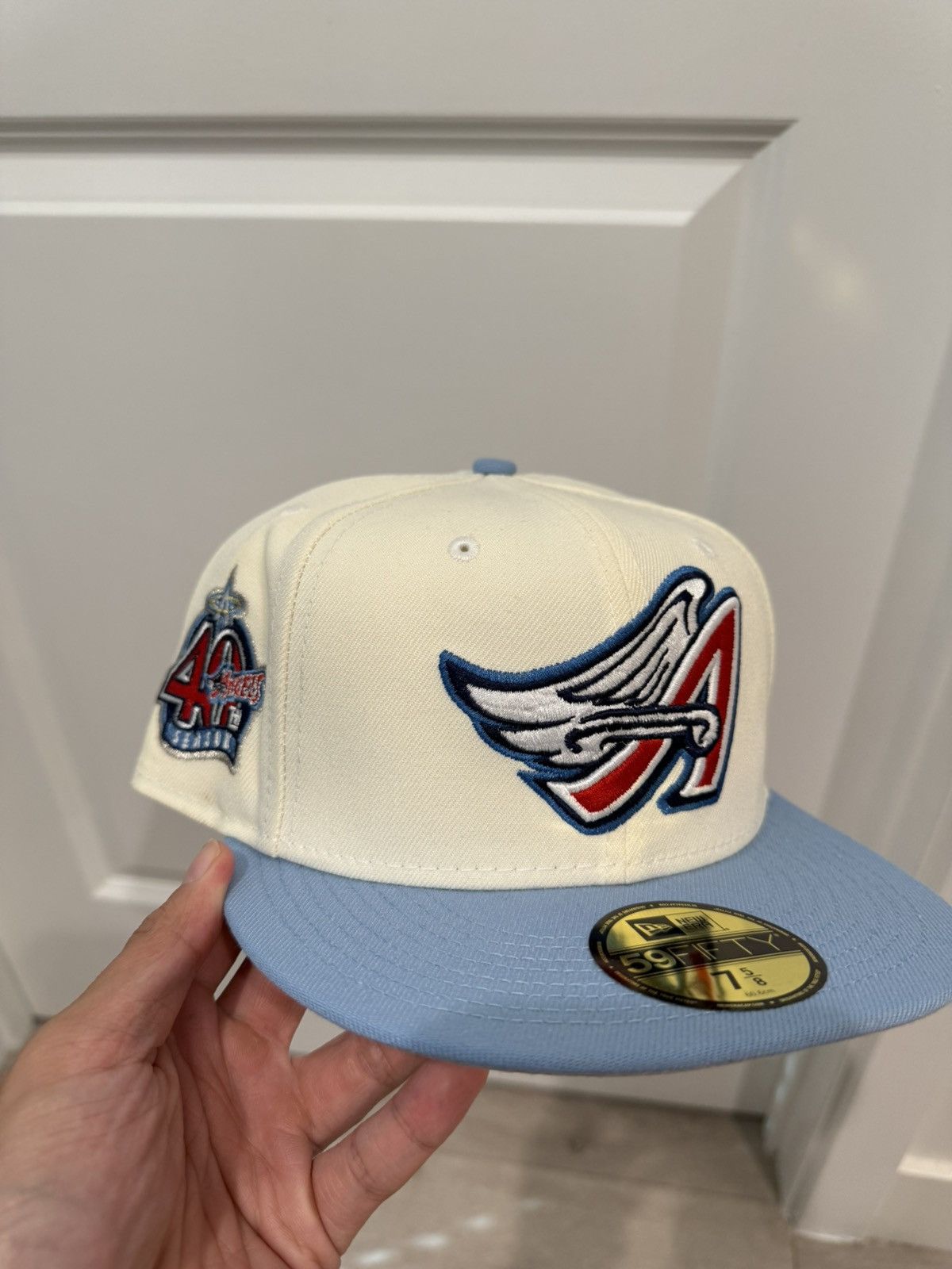 Hat Club Los Angeles Angels 40th Anni Patch Hat 5/8 Size ONE SIZE - 1 Thumbnail