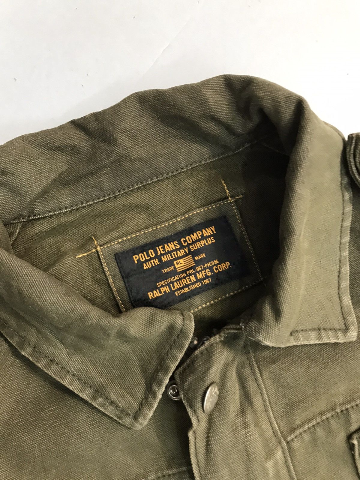 Polo Ralph Lauren Vjnatge polo jeans by ralph lauren military chore jacket Size US M / EU 48-50 / 2 - 3 Thumbnail