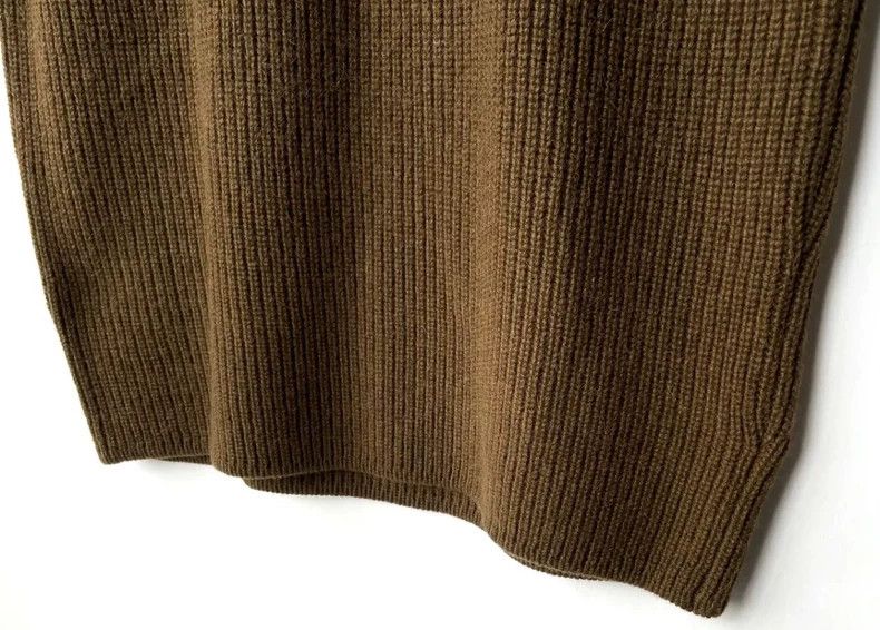 Issey Miyake issey miyake Camel wool knitted half skirt Size 42" / US 20 - 5 Thumbnail