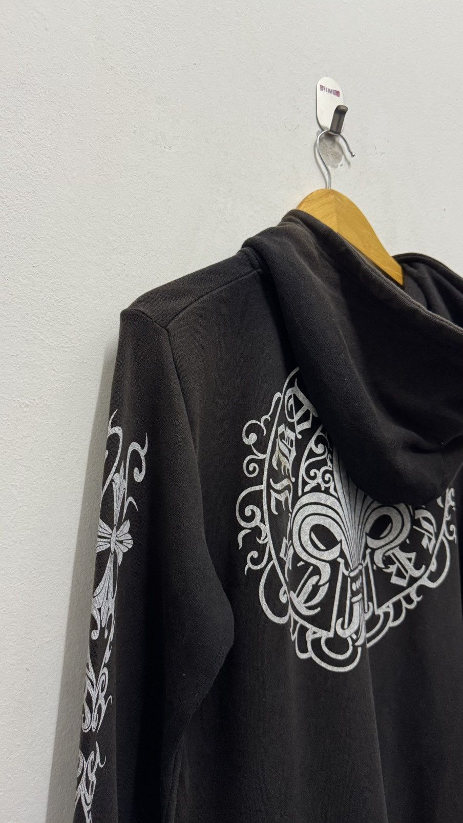 Seditionaries Inspired by Chrome Hearts Metal Tribal Hunter Black Hoodie Size US M / EU 48-50 / 2 - 9 Thumbnail