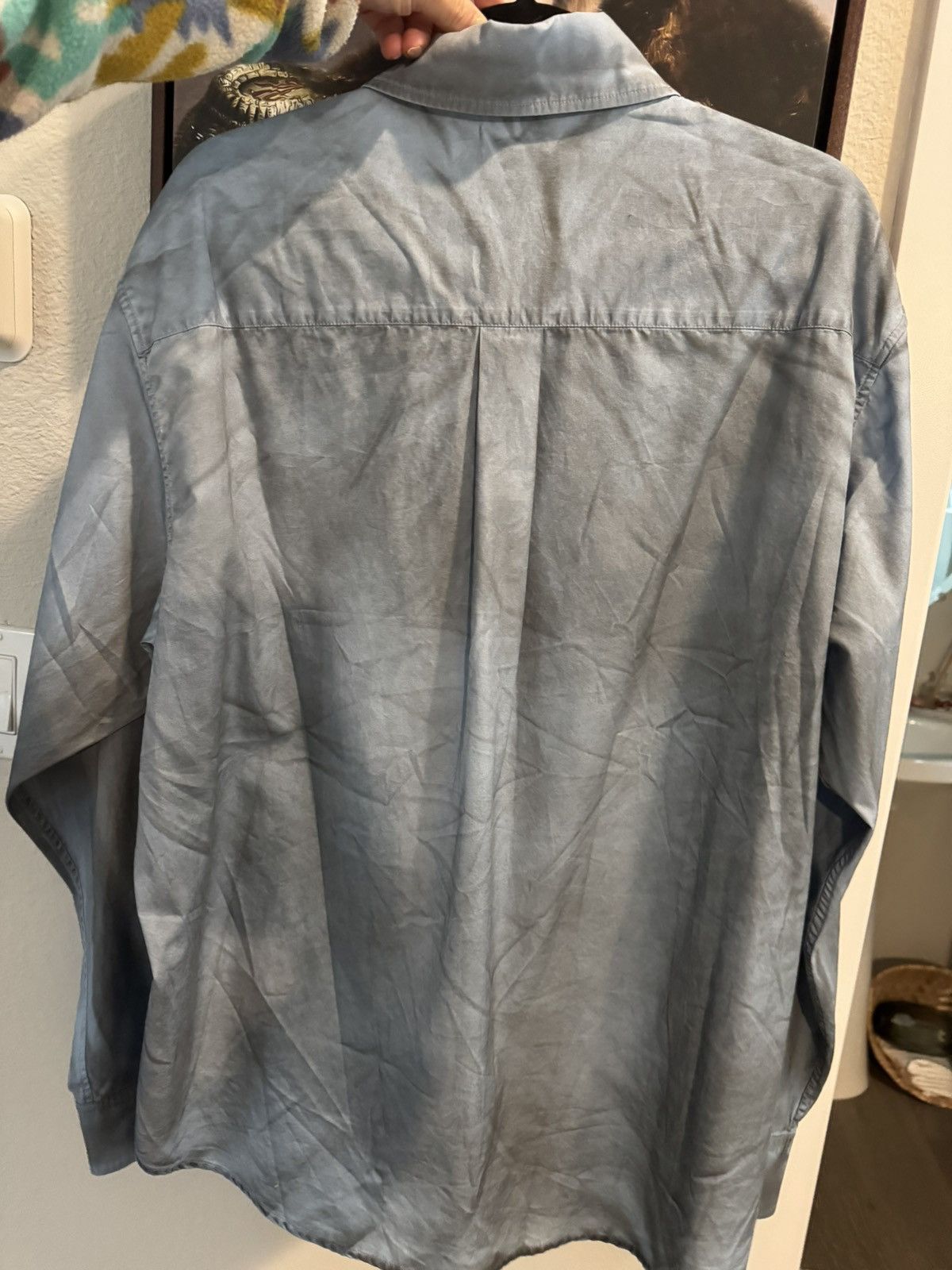 Y/Project Y Project Smoked Blue Button Up Size US M / EU 48-50 / 2 - 7 Thumbnail