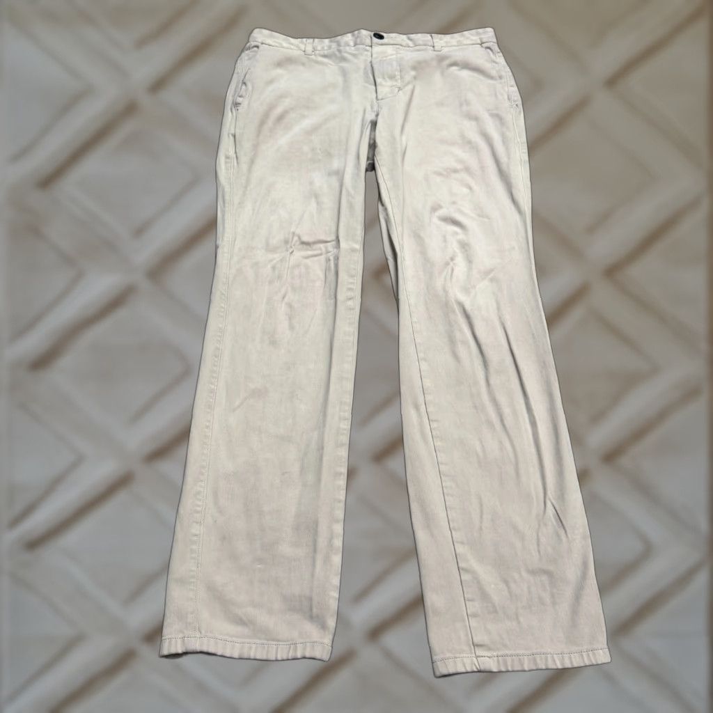 Everlane VINTAGE None Men's Pants Chino Slim Fit Khaki Beige Casual Workwear Stretch Canvas 32 Inseam Size US 32 / EU 48 - 1 Thumbnail