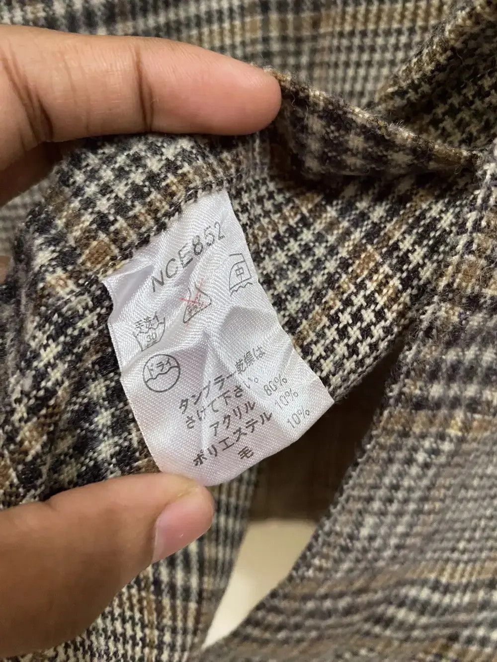 Flannel Vintage Mens Club Flannel Shirt Size US L / EU 52-54 / 3 - 6 Thumbnail