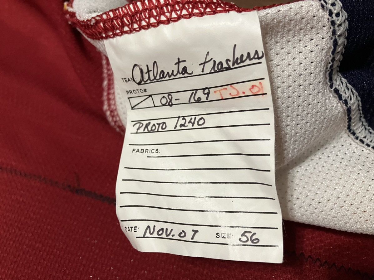 NHL Atlanta Thrashers Reebok Authentic Proto NHL Hockey Jersey Size US XXL / EU 58 / 5 - 9 Thumbnail