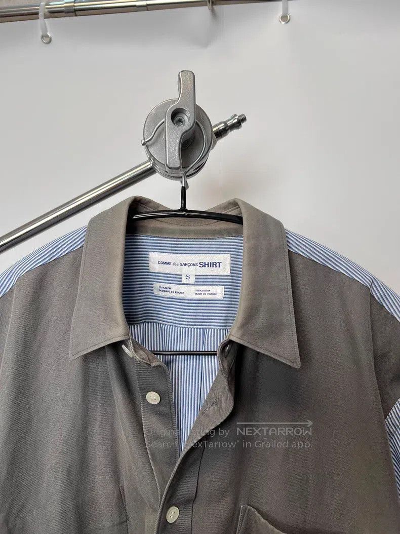 Comme des Garcons Comme des Garcons Military Cloth Patchwork Oversized Shirt Size US S / EU 44-46 / 1 - 3 Thumbnail