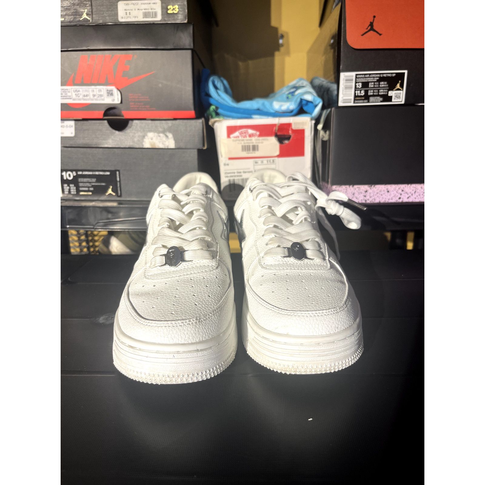 Bape Bapesta M2 "White" x Goat Size 11 Size US 11 / EU 44 - 3 Thumbnail