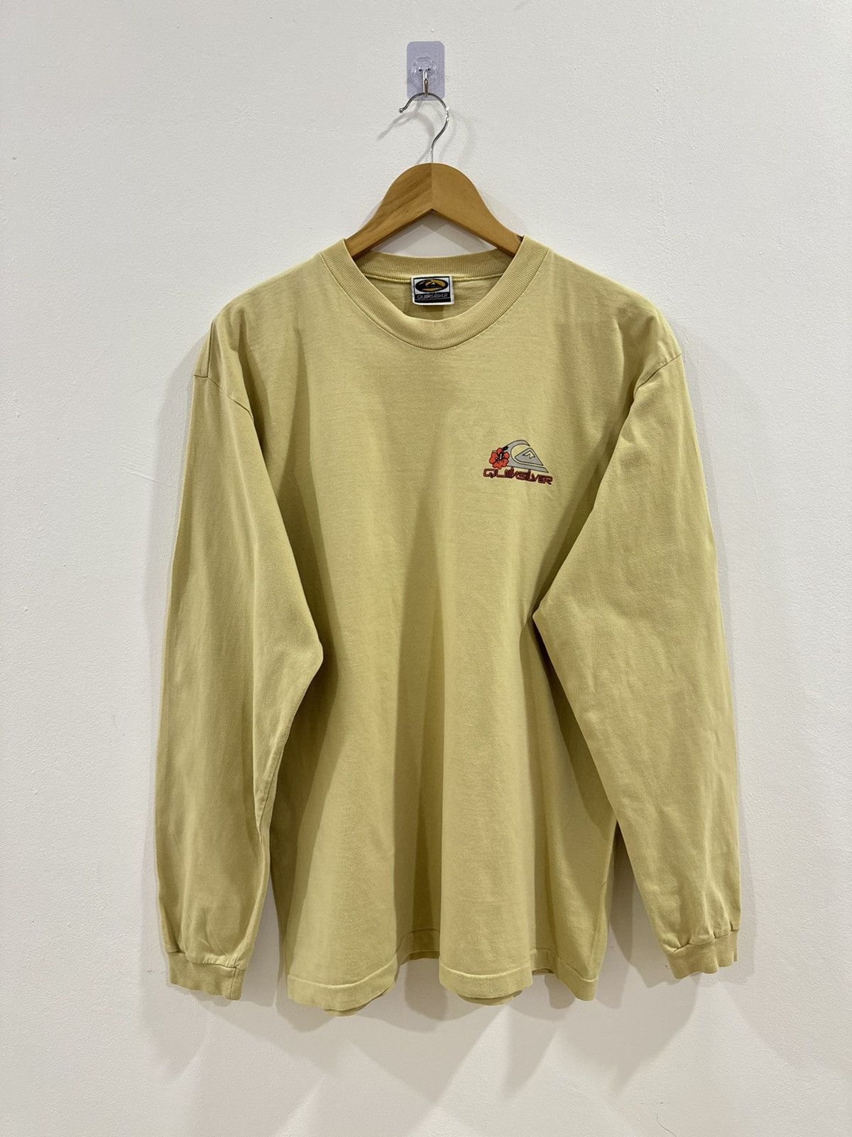 Quiksilver × Vintage VINTAGE 90s QUIKSILVER L/S SHIRT Size US L / EU 52-54 / 3 - 2 Thumbnail
