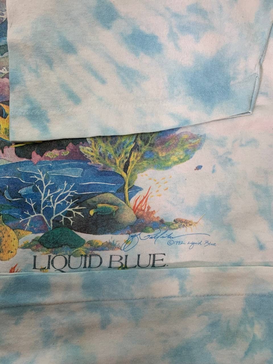 Liquid Blue Vintage Liquid Blue Coral Reef 1992 Size US XL / EU 56 / 4 - 7 Thumbnail