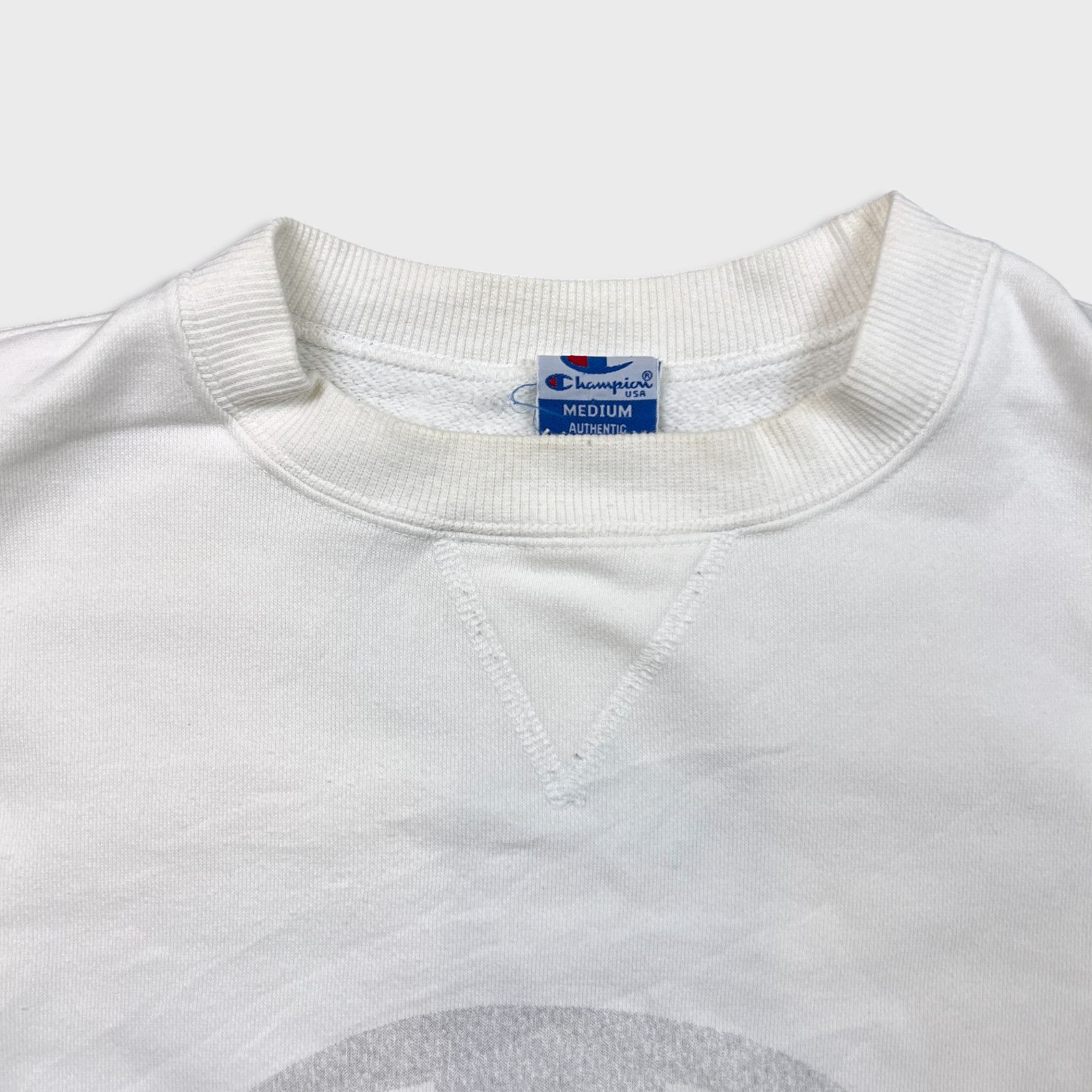 Champion × Vintage Vintage Champion Sweatshirt Athletic Pullover 90s Crewneck Size US M / EU 48-50 / 2 - 2 Thumbnail